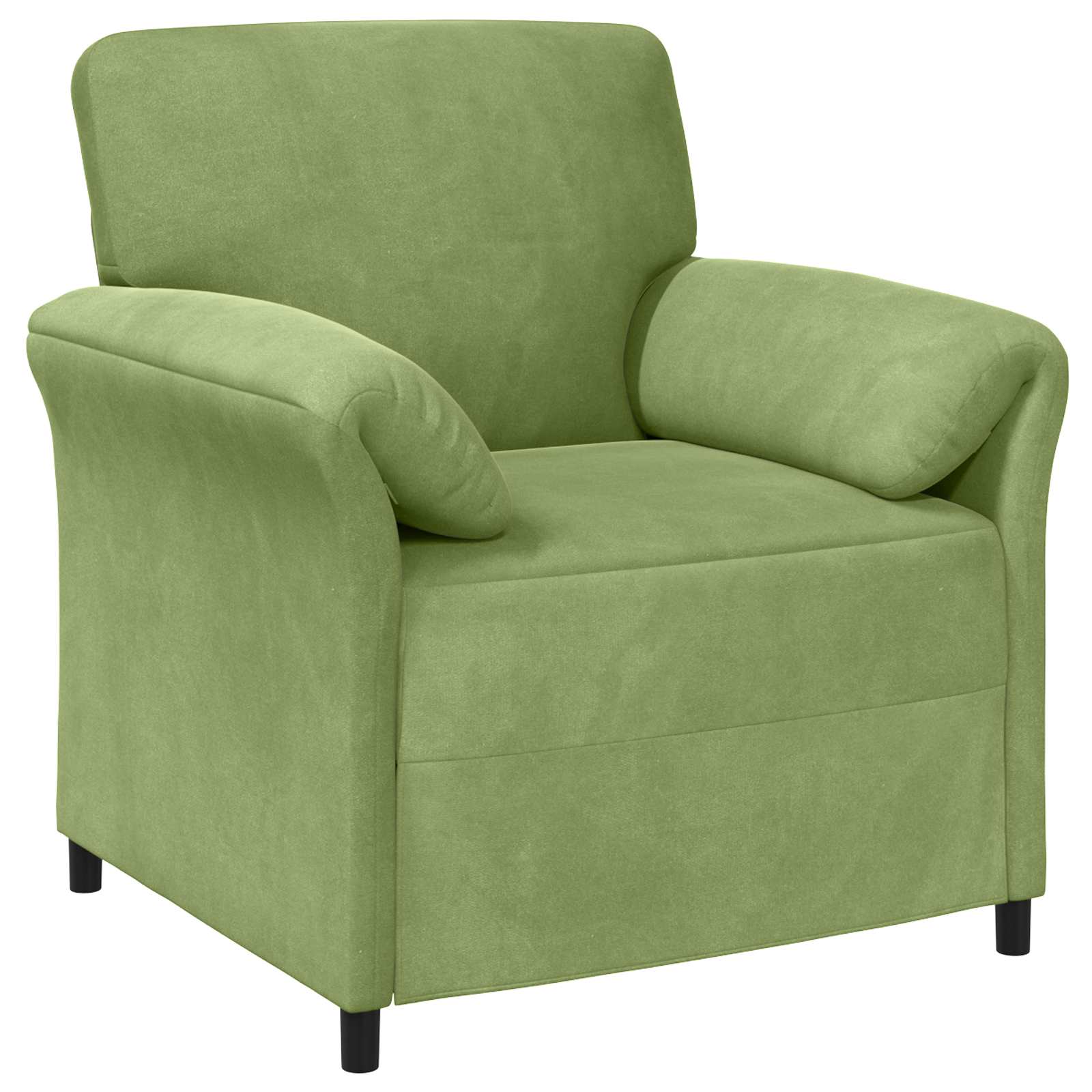1-Zits Bank Lichtgroen 88 x 83 x 95 cm Fluweel is nu te koop bij PeponiXL, paradijselijk wonen!