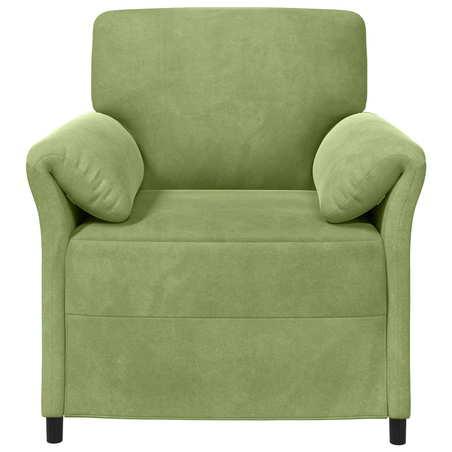 1-Zits Bank Lichtgroen 88 x 83 x 95 cm Fluweel is nu te koop bij PeponiXL, paradijselijk wonen!