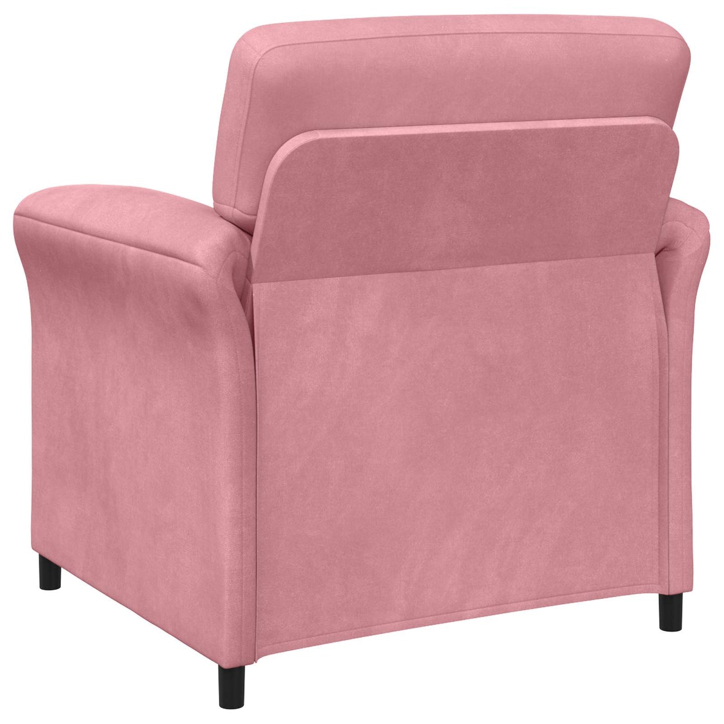 1-Zits Bank Roze 88 x 83 x 95 cm Fluweel is nu te koop bij PeponiXL, paradijselijk wonen!