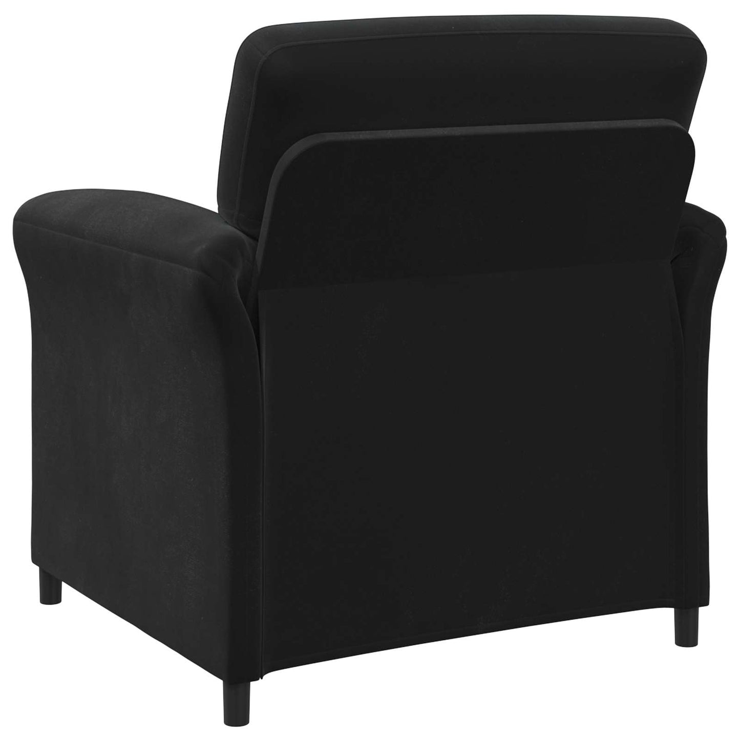 1-Zits Bank Zwart 88 x 83 x 95 cm Fluweel is nu te koop bij PeponiXL, paradijselijk wonen!