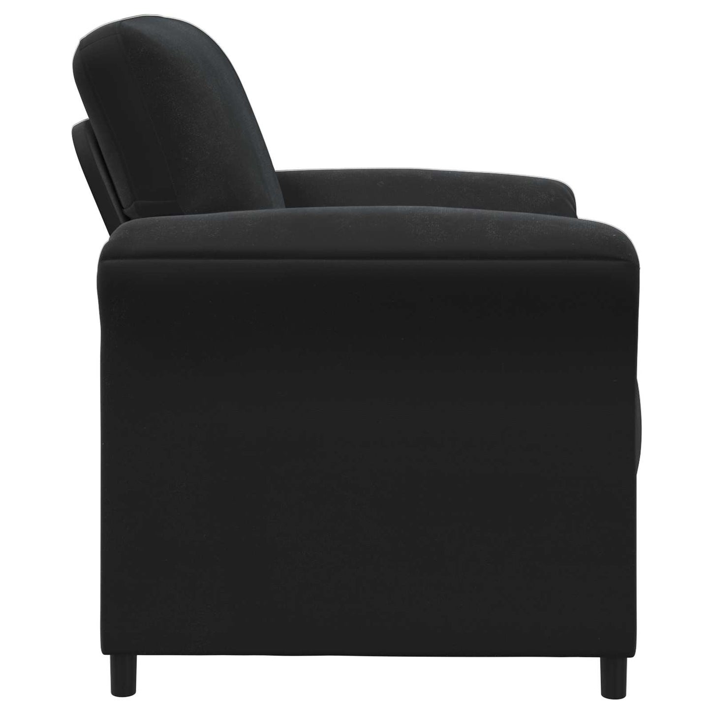 1-Zits Bank Zwart 88 x 83 x 95 cm Fluweel is nu te koop bij PeponiXL, paradijselijk wonen!