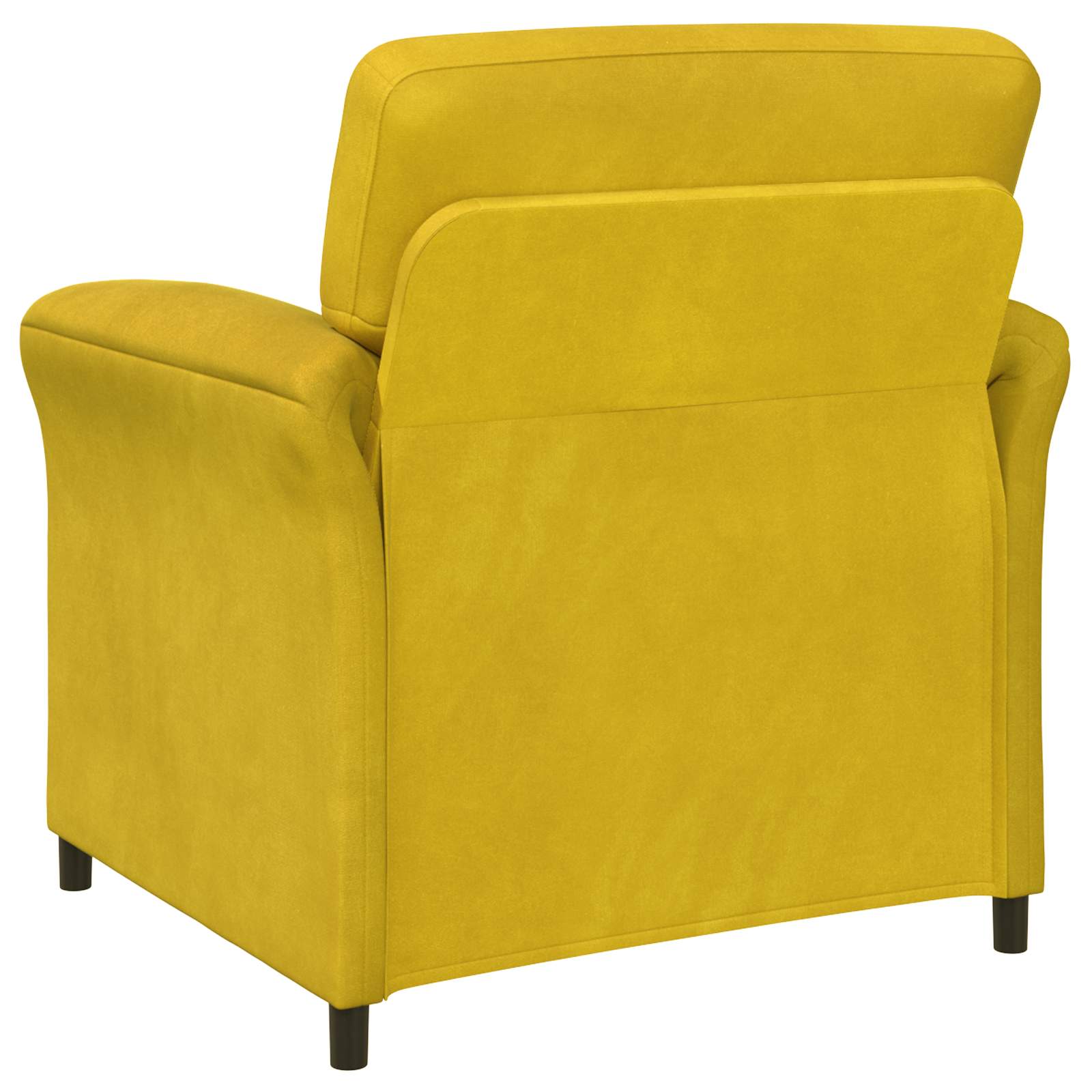 1-Zits Bank Geel 88 x 83 x 95 cm Fluweel is nu te koop bij PeponiXL, paradijselijk wonen!