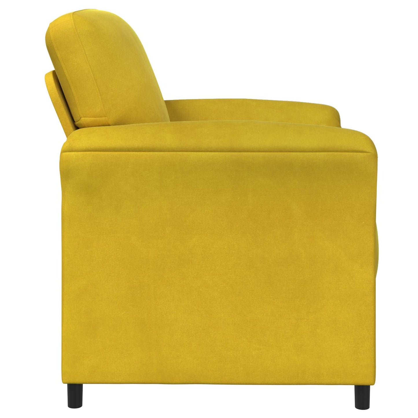 1-Zits Bank Geel 88 x 83 x 95 cm Fluweel is nu te koop bij PeponiXL, paradijselijk wonen!