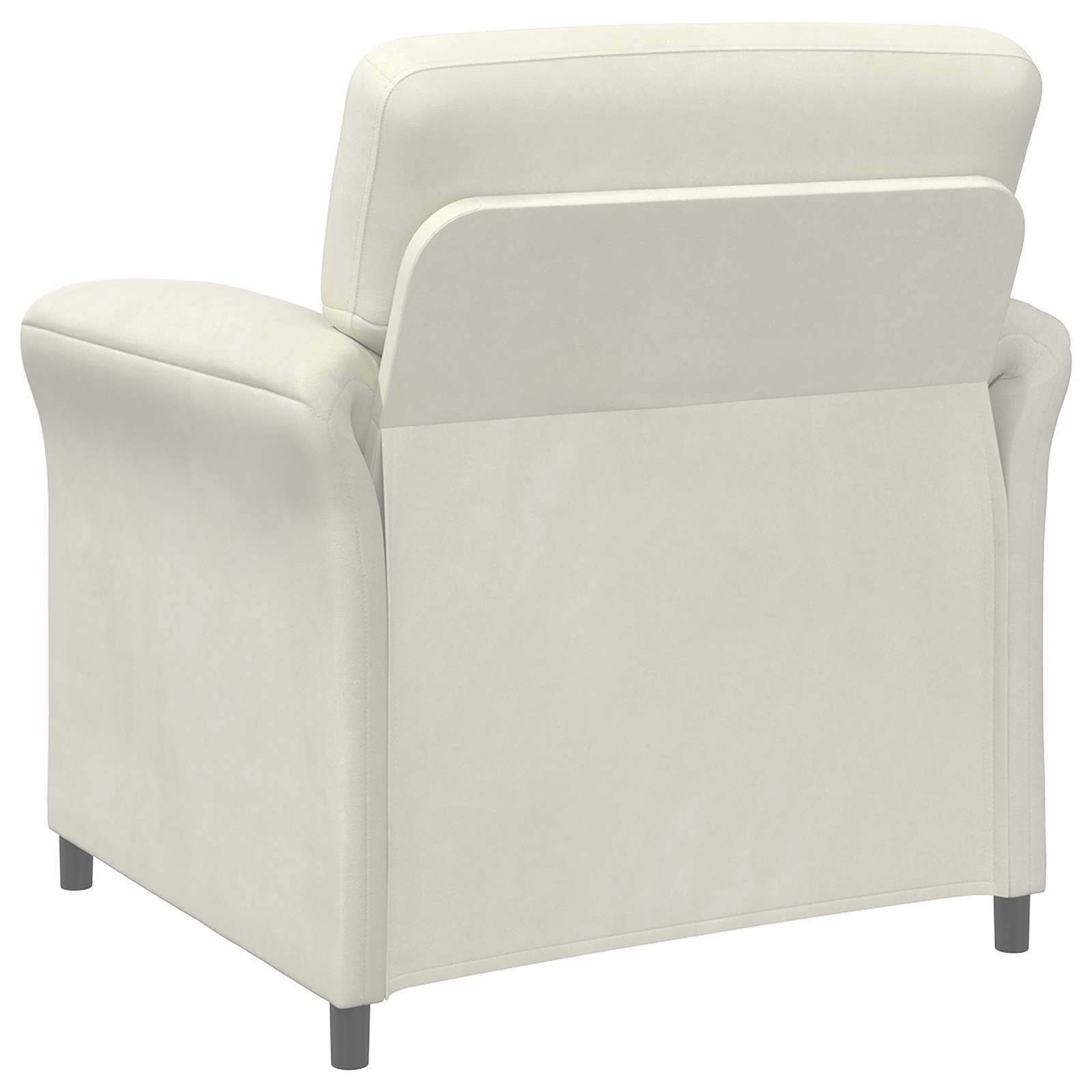 1-Zits Bank Crèmekleurig 88 x 83 x 95 cm Fluweel is nu te koop bij PeponiXL, paradijselijk wonen!