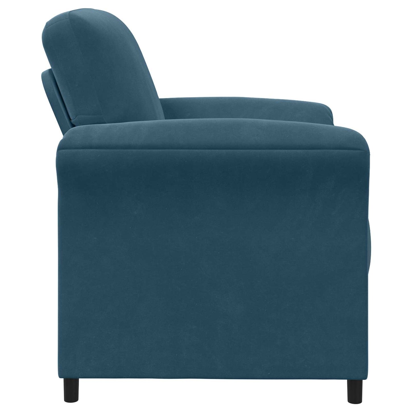 1-Zits Bank Blauw 88 x 83 x 95 cm Fluweel is nu te koop bij PeponiXL, paradijselijk wonen!