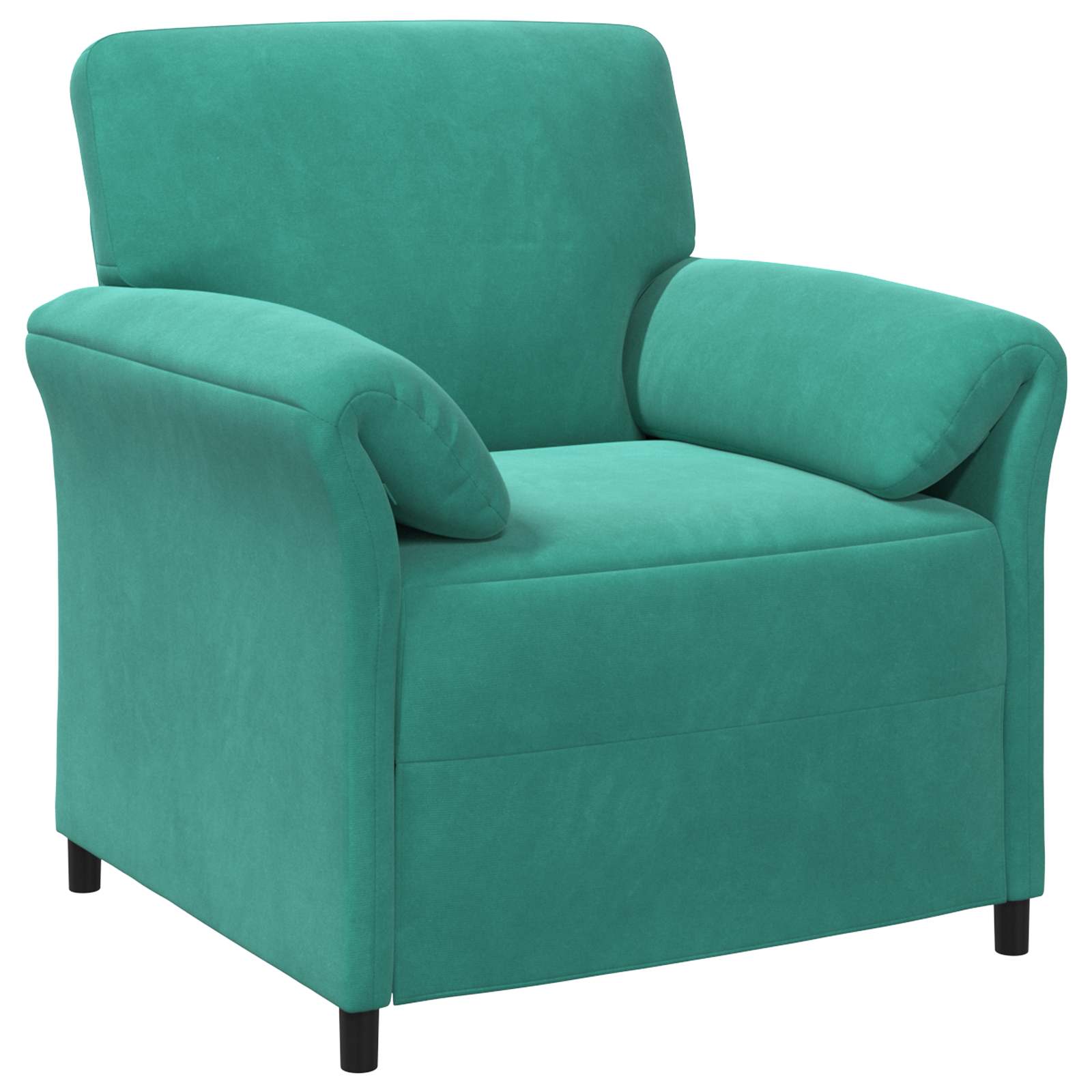 1-Zits Bank Turquoise 88 x 83 x 95 cm Fluweel is nu te koop bij PeponiXL, paradijselijk wonen!
