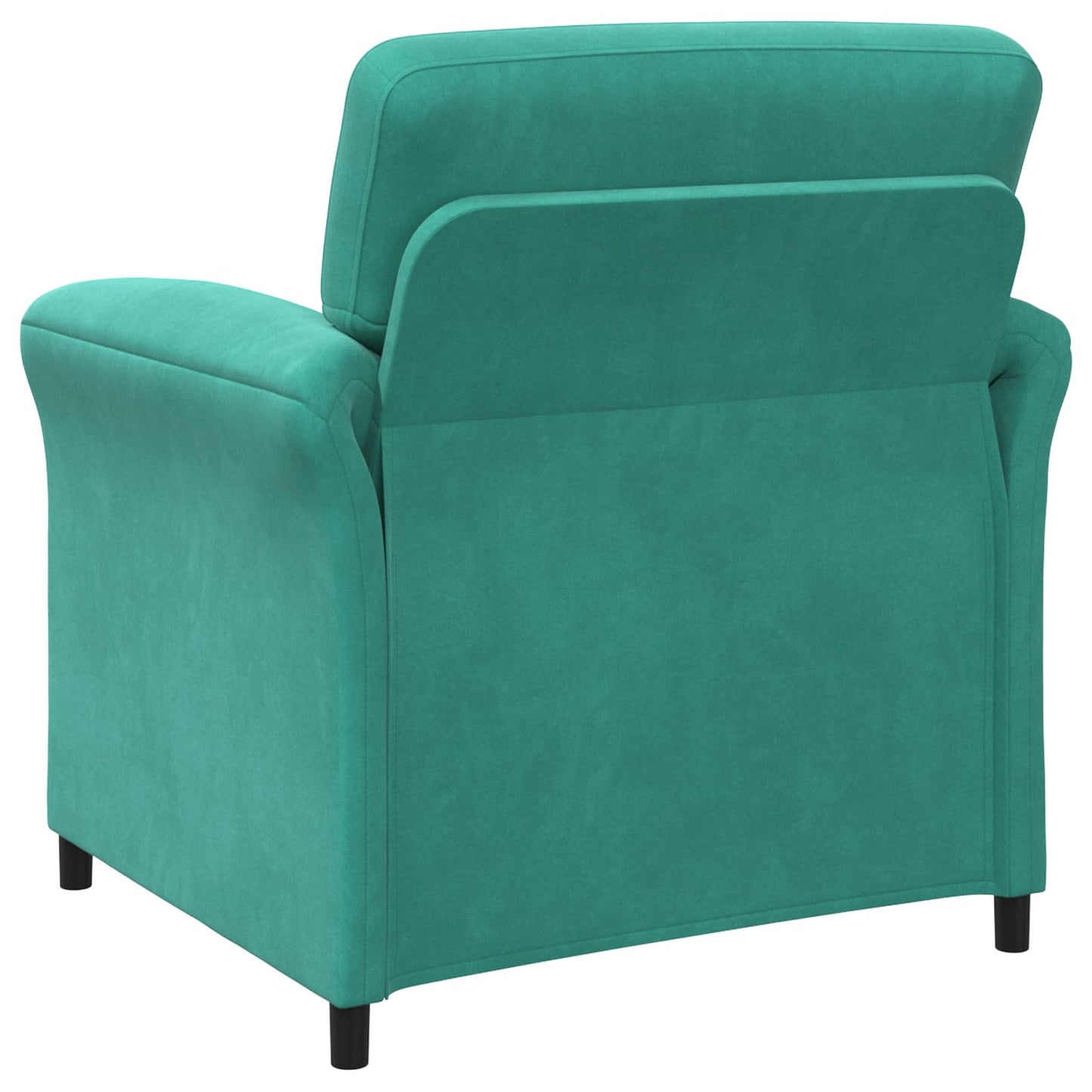 1-Zits Bank Turquoise 88 x 83 x 95 cm Fluweel is nu te koop bij PeponiXL, paradijselijk wonen!
