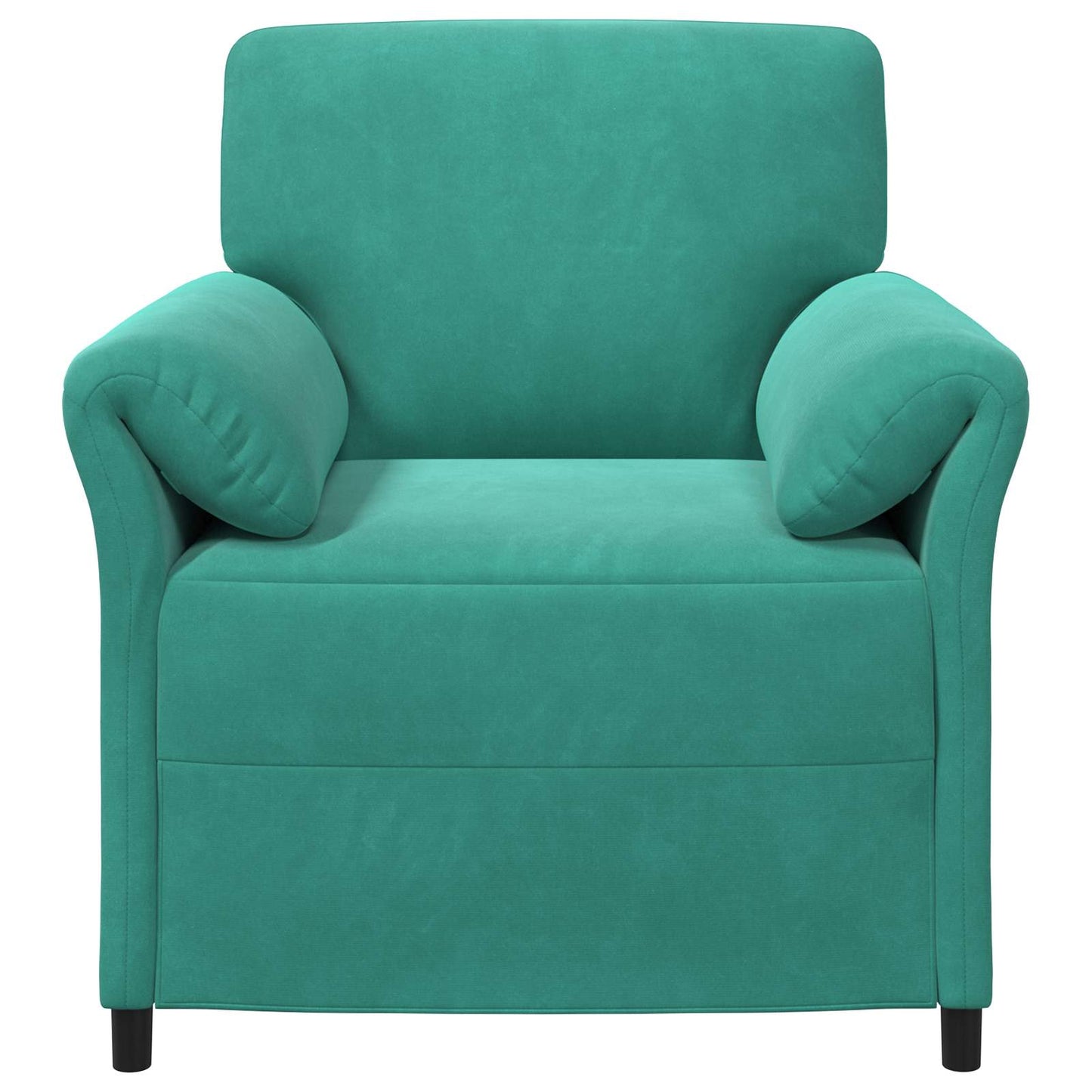 1-Zits Bank Turquoise 88 x 83 x 95 cm Fluweel is nu te koop bij PeponiXL, paradijselijk wonen!