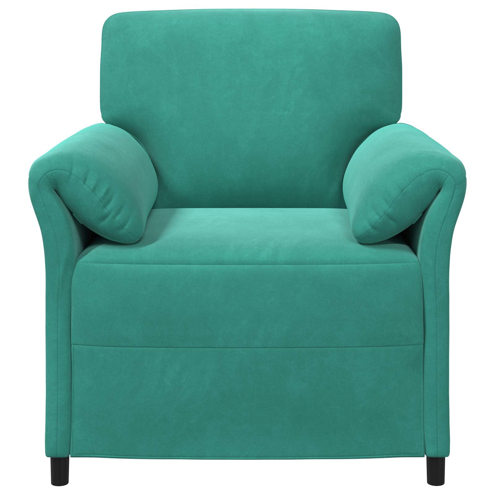 1-Zits Bank Turquoise 88 x 83 x 95 cm Fluweel is nu te koop bij PeponiXL, paradijselijk wonen!
