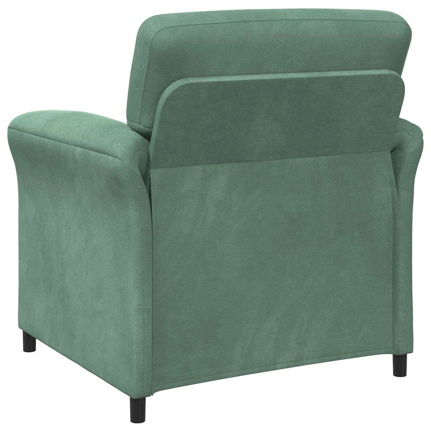 1-Zits Bank Zeegroen 88 x 83 x 95 cm Fluweel is nu te koop bij PeponiXL, paradijselijk wonen!