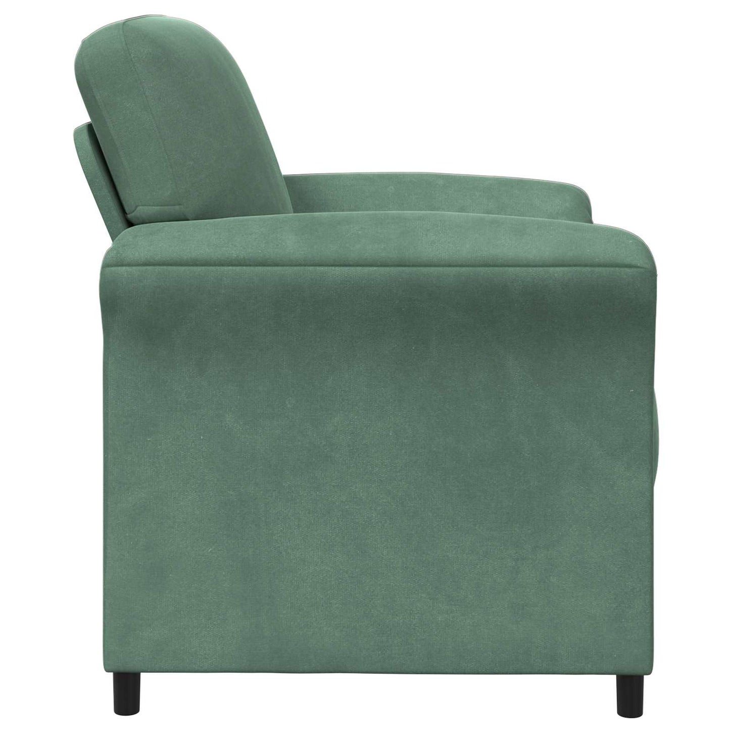 1-Zits Bank Zeegroen 88 x 83 x 95 cm Fluweel is nu te koop bij PeponiXL, paradijselijk wonen!