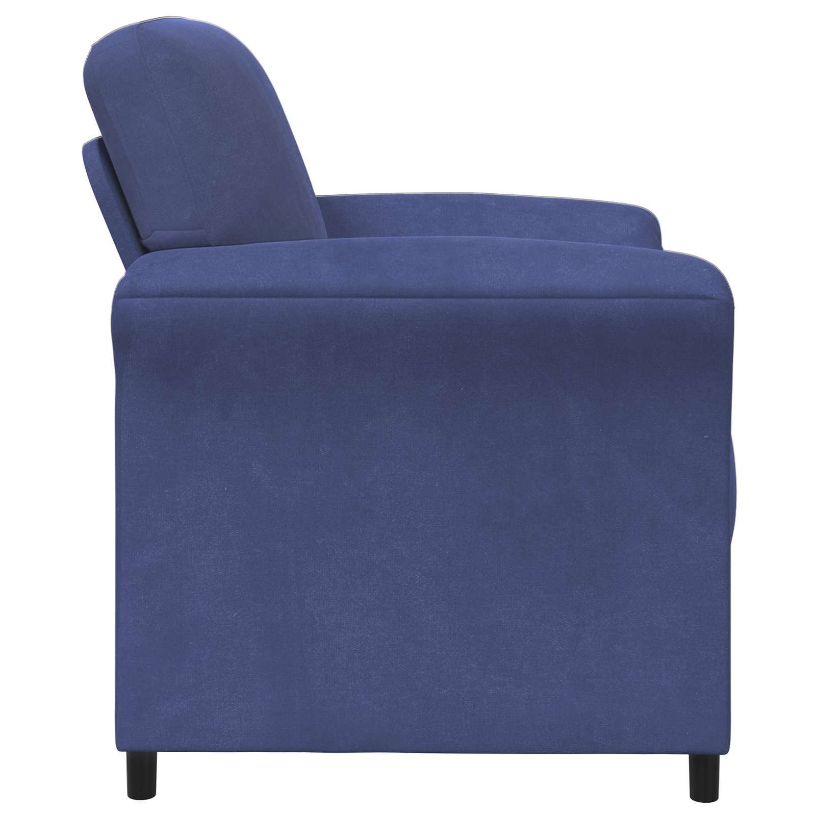 1-Zits Bank Politieblauw 88 x 83 x 95 cm Fluweel is nu te koop bij PeponiXL, paradijselijk wonen!