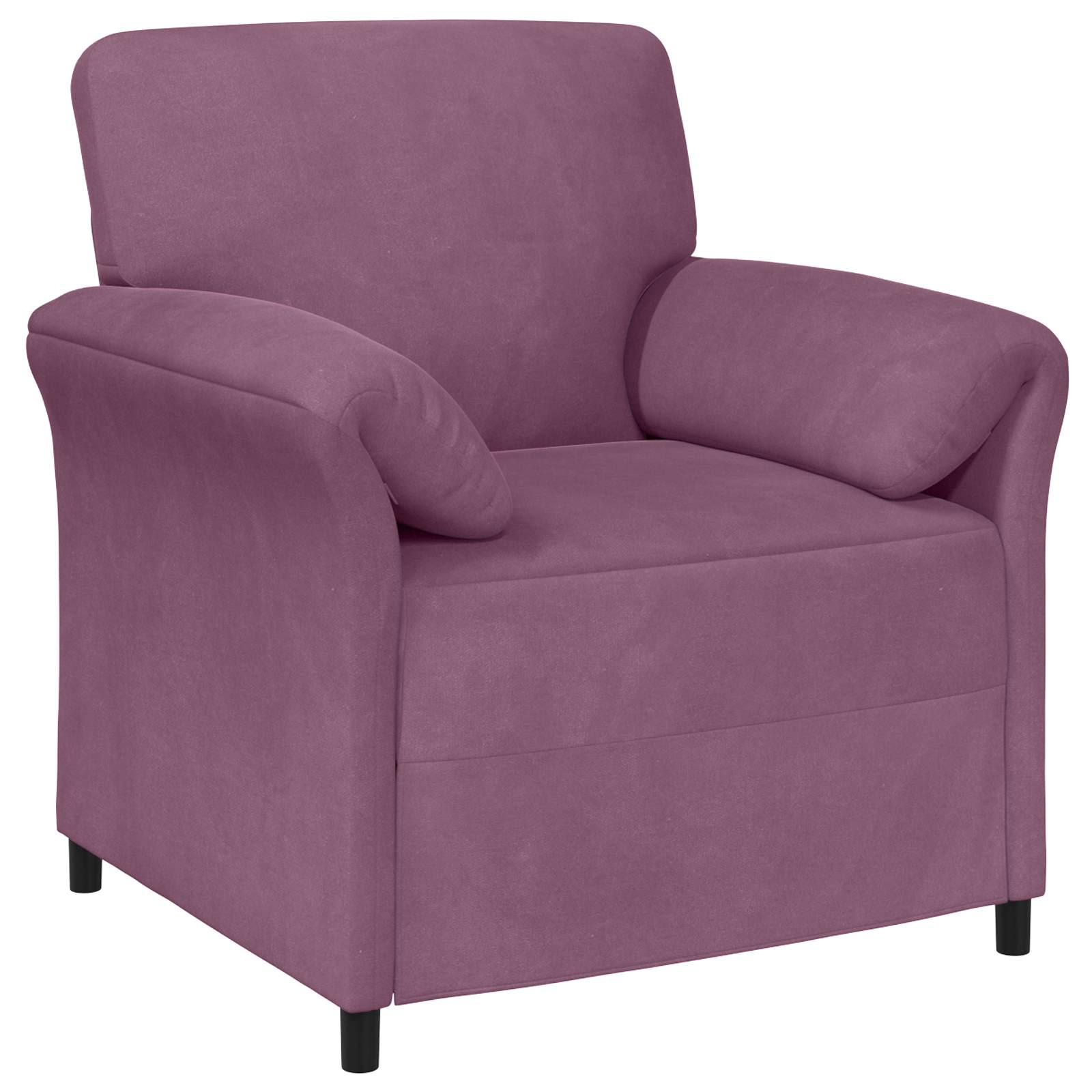 1-Zits Bank Paars 88 x 83 x 95 cm Fluweel is nu te koop bij PeponiXL, paradijselijk wonen!