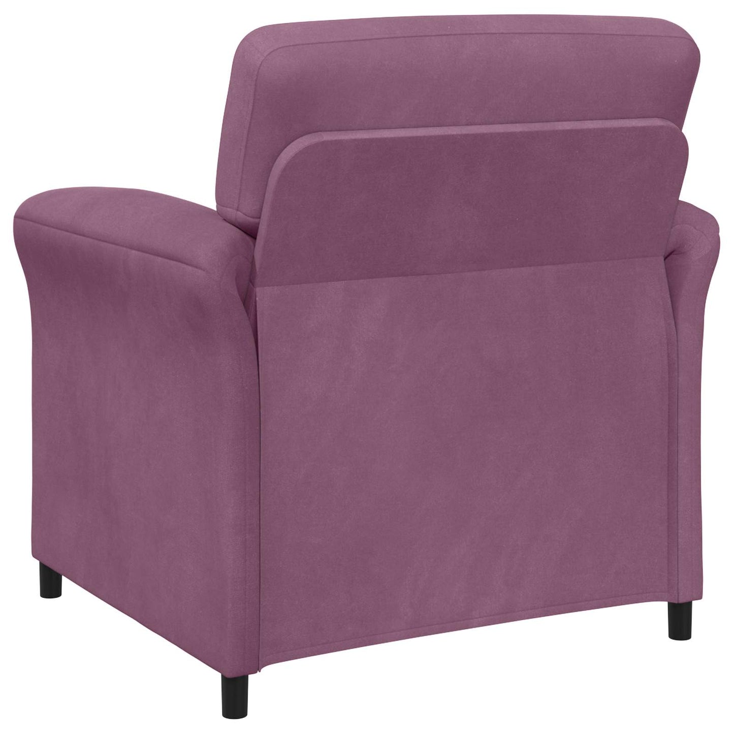1-Zits Bank Paars 88 x 83 x 95 cm Fluweel is nu te koop bij PeponiXL, paradijselijk wonen!