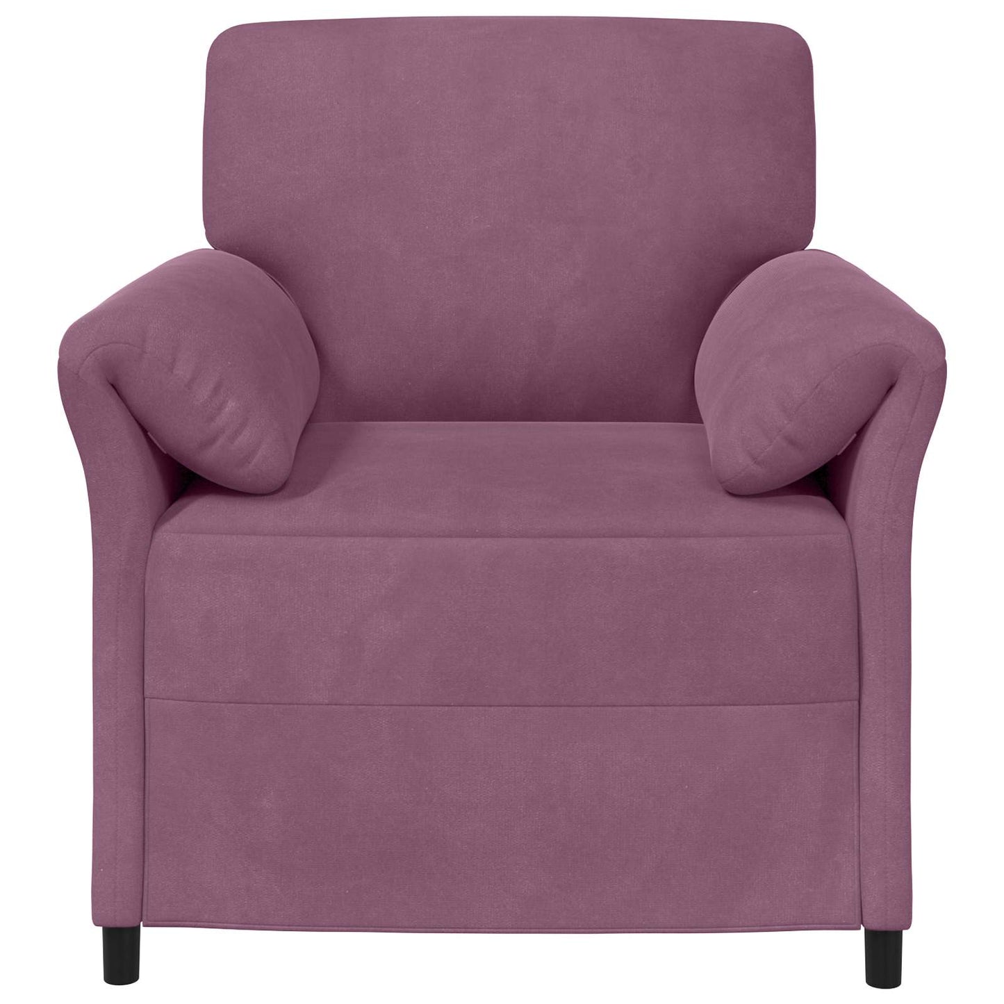 1-Zits Bank Paars 88 x 83 x 95 cm Fluweel is nu te koop bij PeponiXL, paradijselijk wonen!