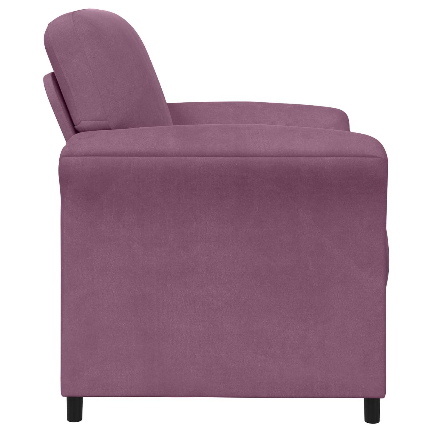 1-Zits Bank Paars 88 x 83 x 95 cm Fluweel is nu te koop bij PeponiXL, paradijselijk wonen!