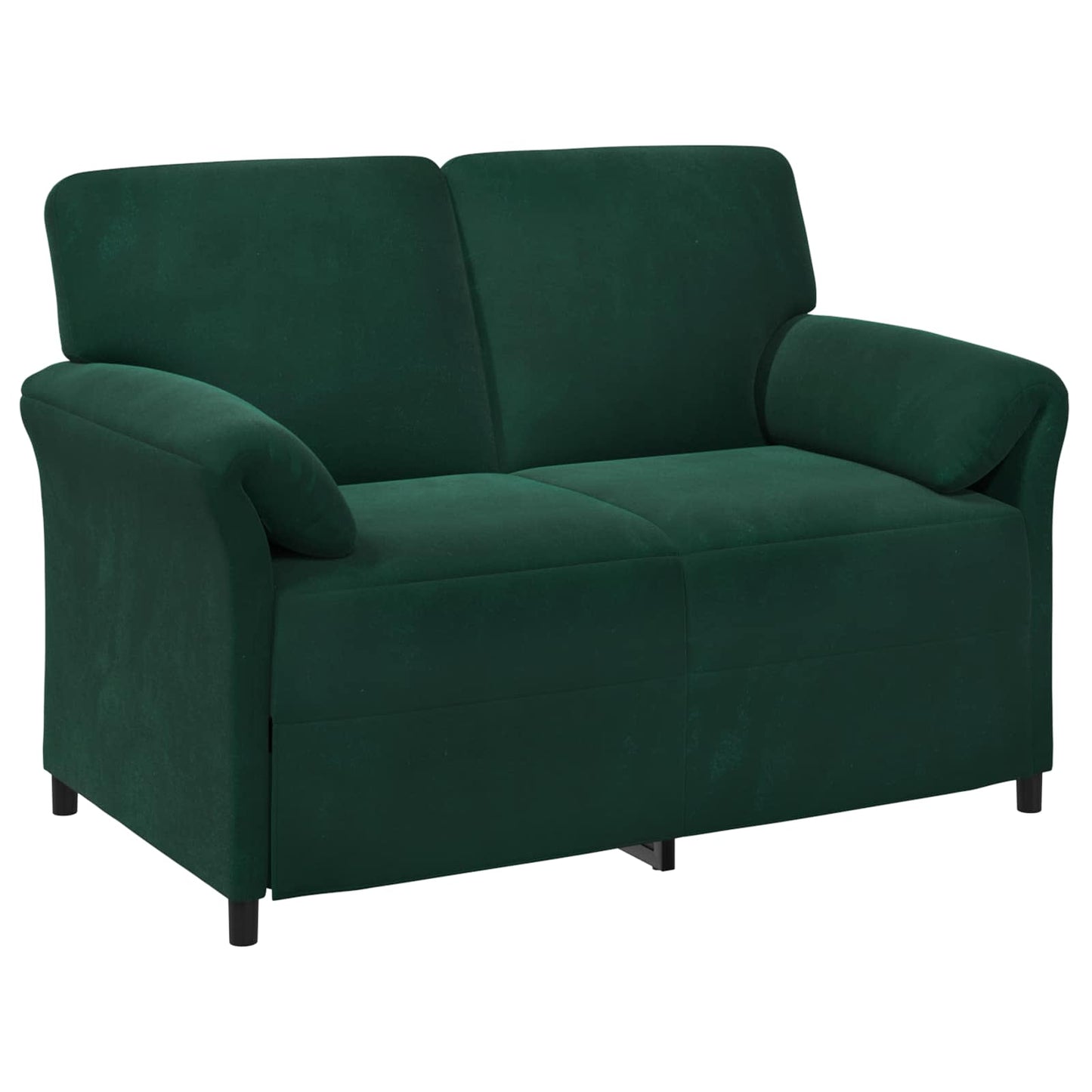 2-Zits Sofa Donkergroen 138 x 83 x 95 cm Fluweel is nu te koop bij PeponiXL, paradijselijk wonen!