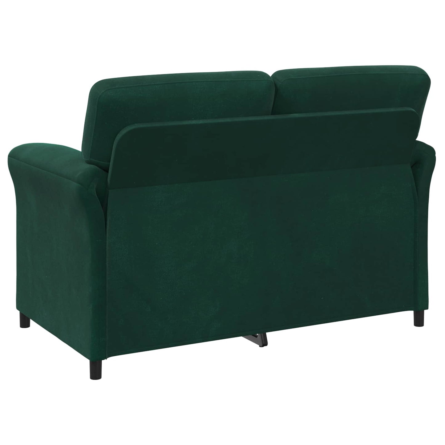 2-Zits Sofa Donkergroen 138 x 83 x 95 cm Fluweel is nu te koop bij PeponiXL, paradijselijk wonen!