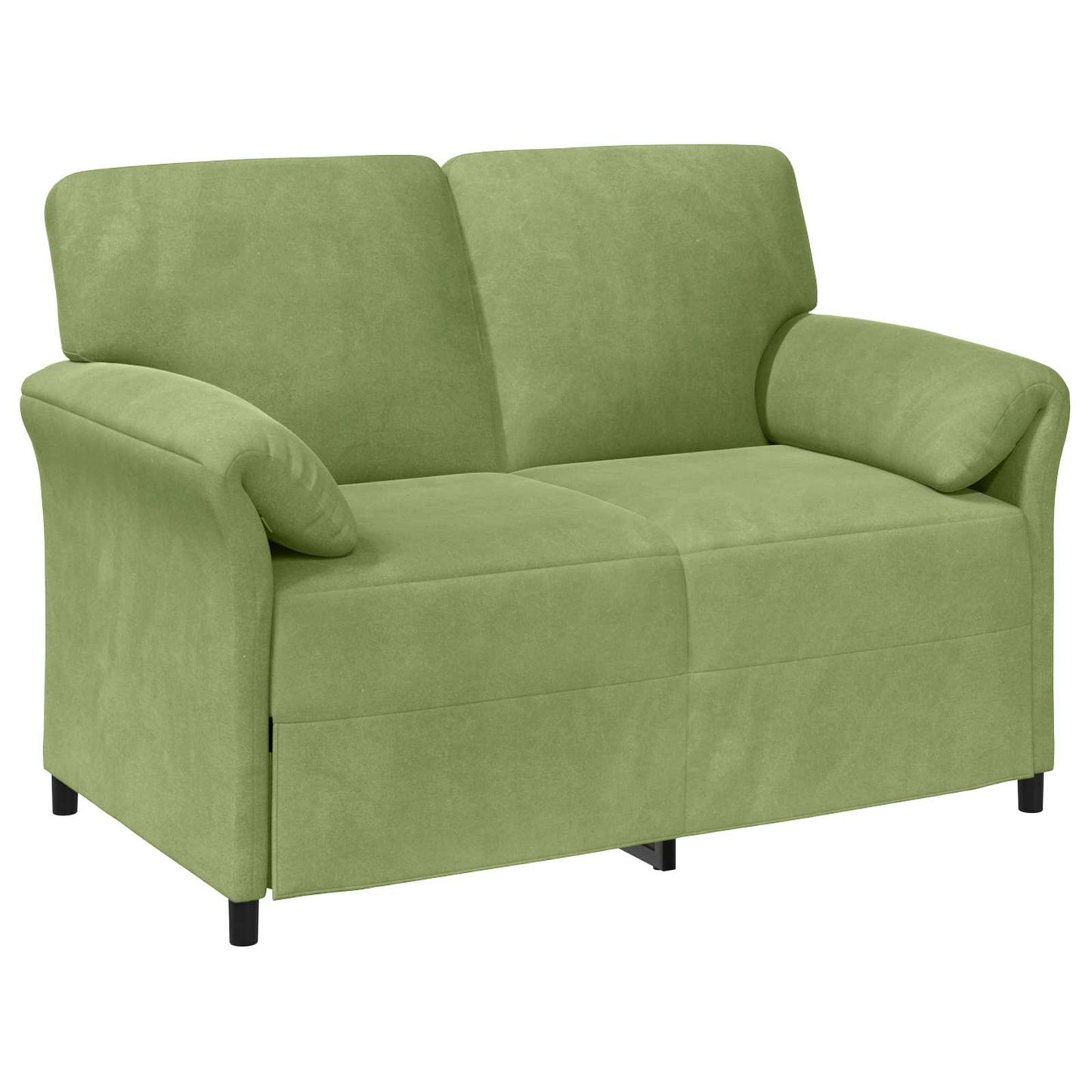 2-Zits Sofa Lichtgroen 138 x 83 x 95 cm Fluweel is nu te koop bij PeponiXL, paradijselijk wonen!