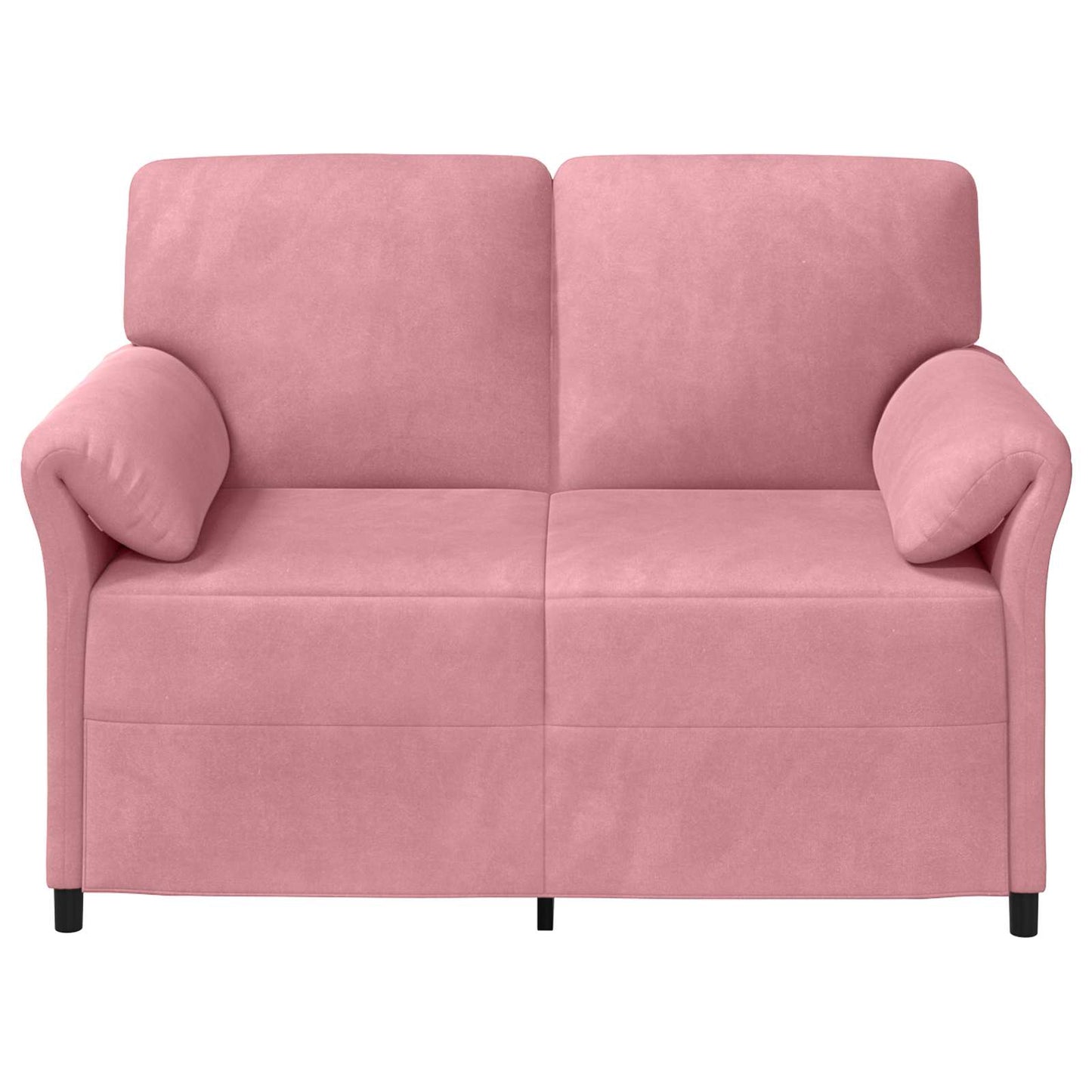 2-Zits Sofa Roze 138 x 83 x 95 cm Fluweel is nu te koop bij PeponiXL, paradijselijk wonen!