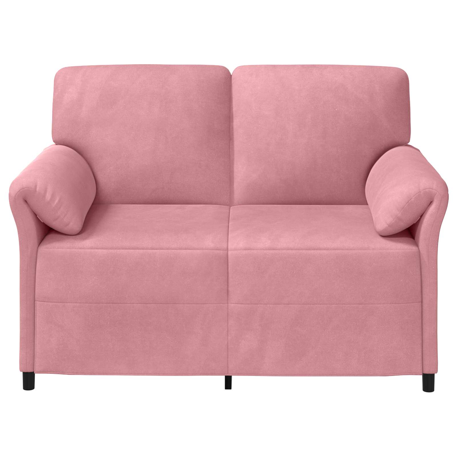 2-Zits Sofa Roze 138 x 83 x 95 cm Fluweel is nu te koop bij PeponiXL, paradijselijk wonen!