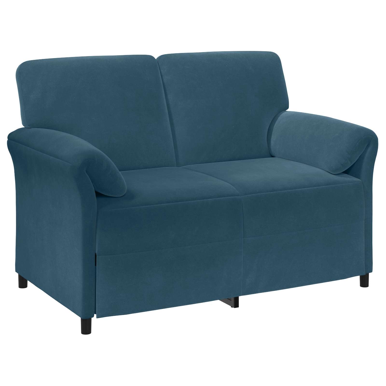 2-Zits Sofa Blauw 138 x 83 x 95 cm Fluweel is nu te koop bij PeponiXL, paradijselijk wonen!