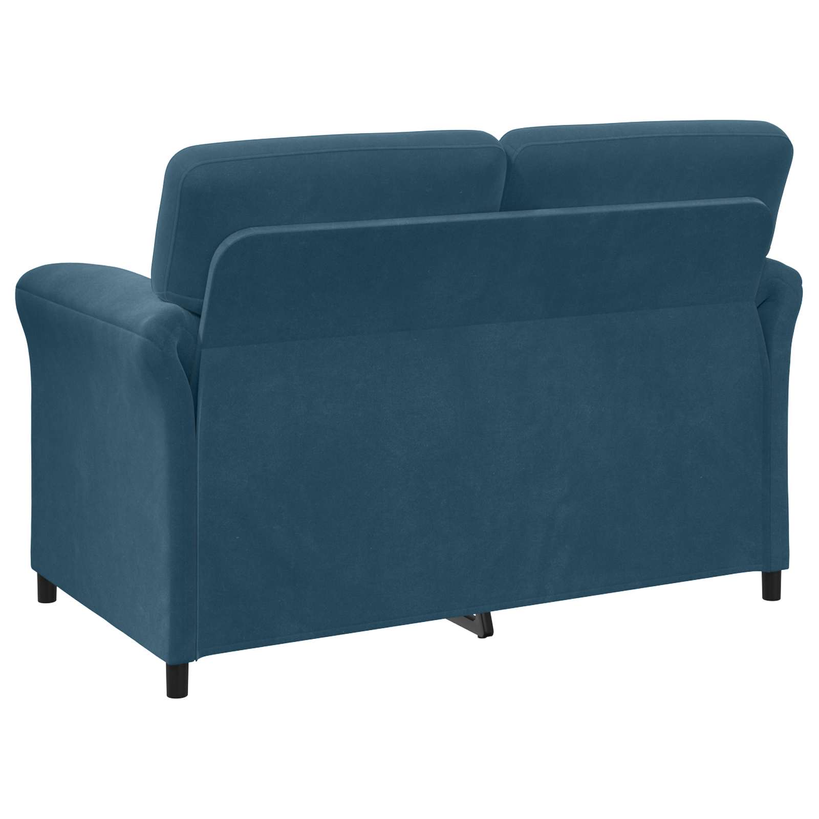 2-Zits Sofa Blauw 138 x 83 x 95 cm Fluweel is nu te koop bij PeponiXL, paradijselijk wonen!