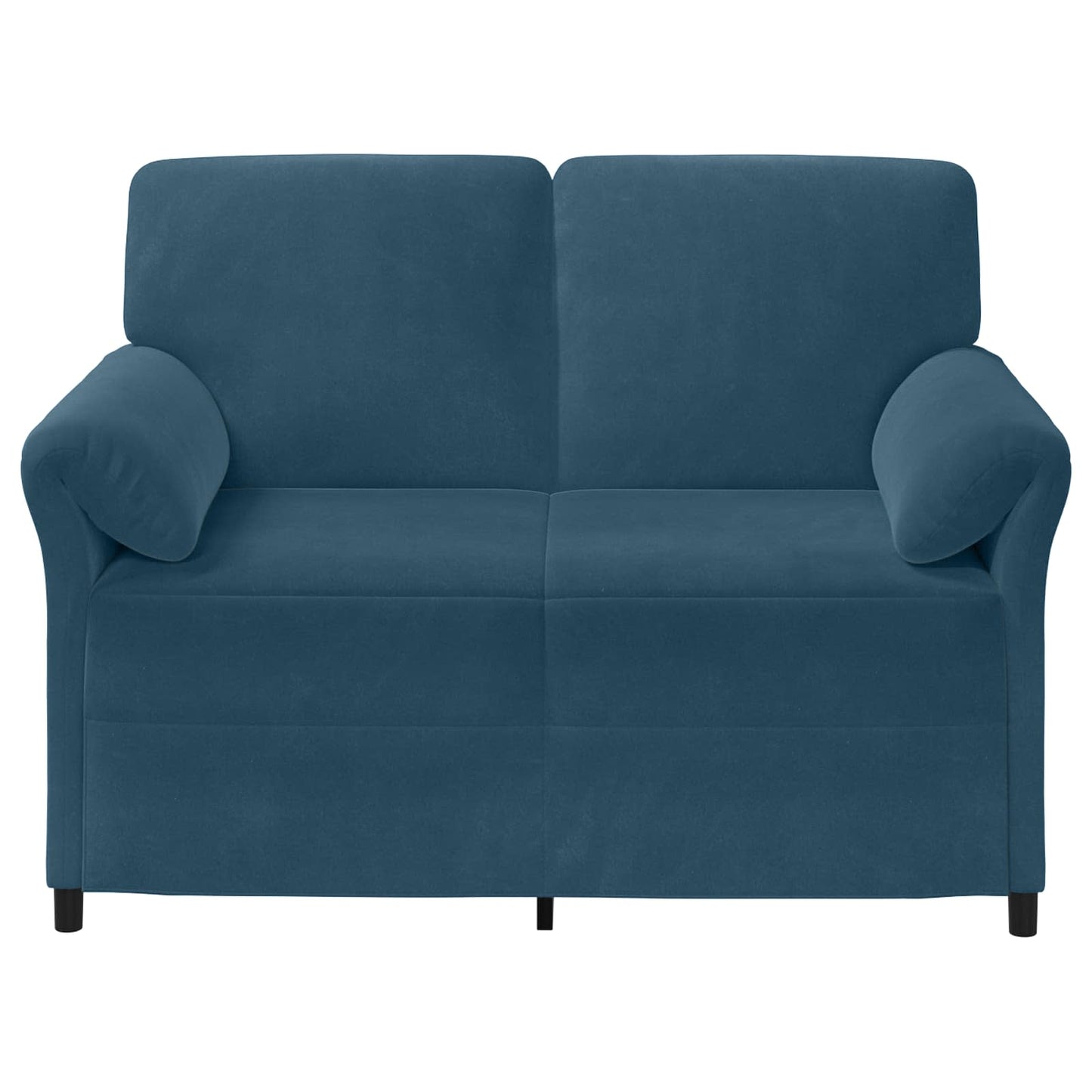 2-Zits Sofa Blauw 138 x 83 x 95 cm Fluweel is nu te koop bij PeponiXL, paradijselijk wonen!