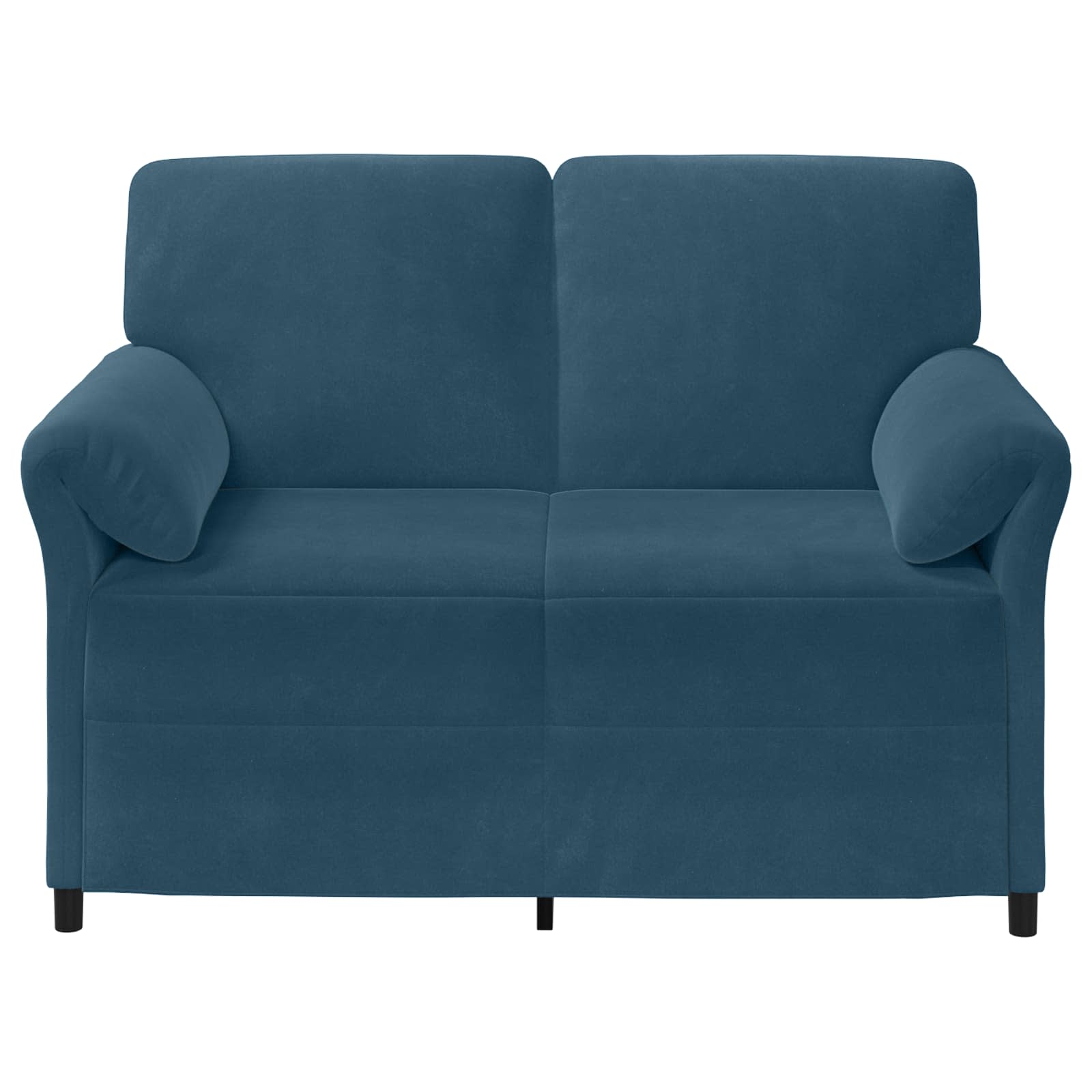 2-Zits Sofa Blauw 138 x 83 x 95 cm Fluweel is nu te koop bij PeponiXL, paradijselijk wonen!