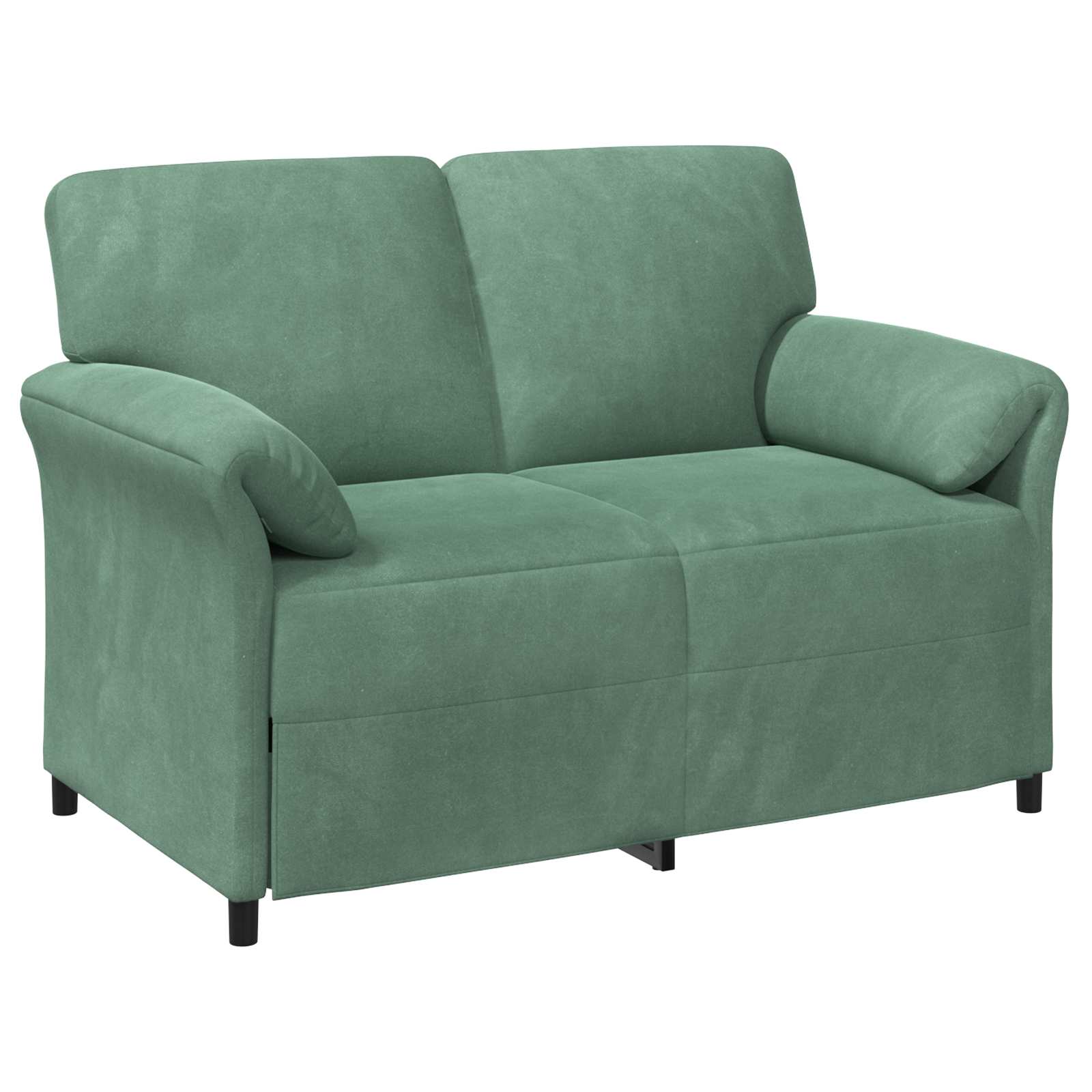 2-Zits Sofa Zeegroen 138 x 83 x 95 cm Fluweel is nu te koop bij PeponiXL, paradijselijk wonen!