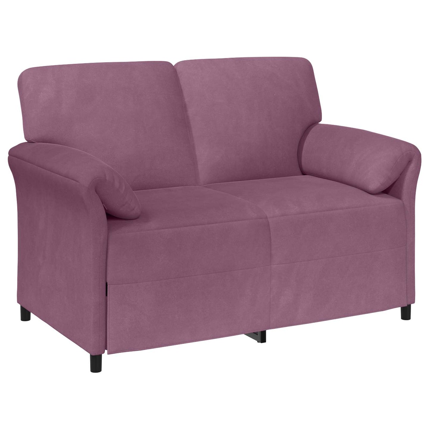 2-Zits Sofa Paars 138 x 83 x 95 cm Fluweel is nu te koop bij PeponiXL, paradijselijk wonen!