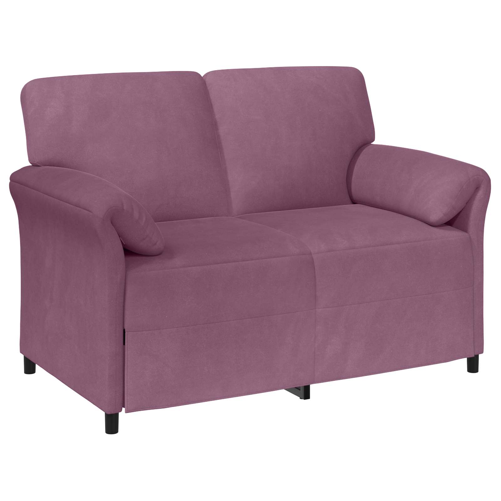 2-Zits Sofa Paars 138 x 83 x 95 cm Fluweel is nu te koop bij PeponiXL, paradijselijk wonen!