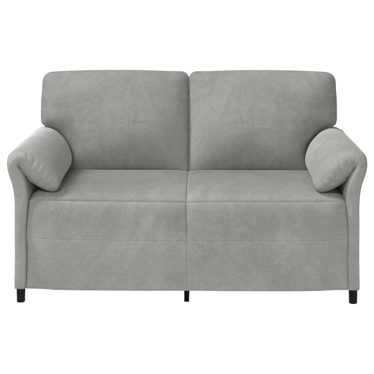 2-Zits Sofa Lichtgrijs 158 x 83 x 95 cm Fluweel is nu te koop bij PeponiXL, paradijselijk wonen!