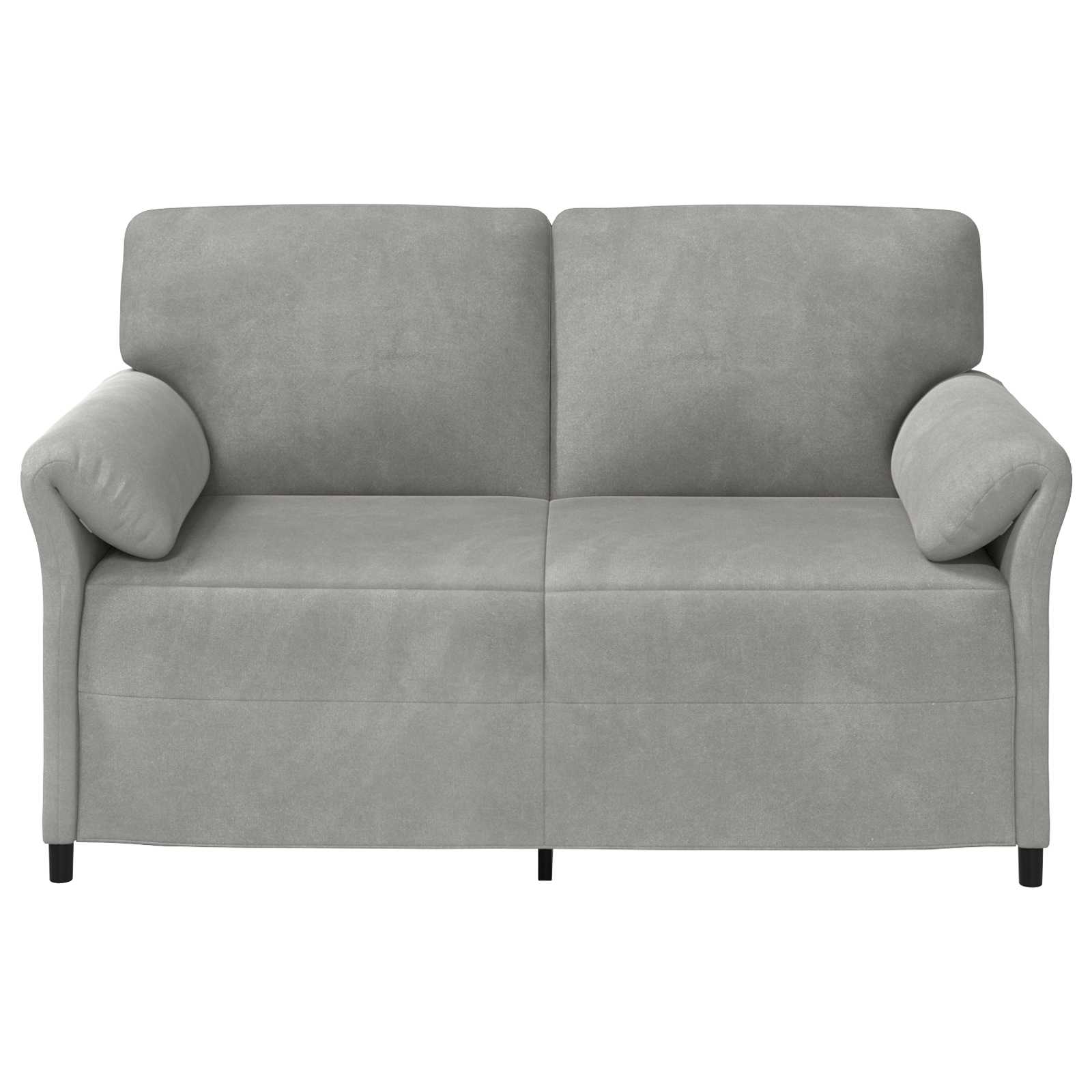 2-Zits Sofa Lichtgrijs 158 x 83 x 95 cm Fluweel is nu te koop bij PeponiXL, paradijselijk wonen!
