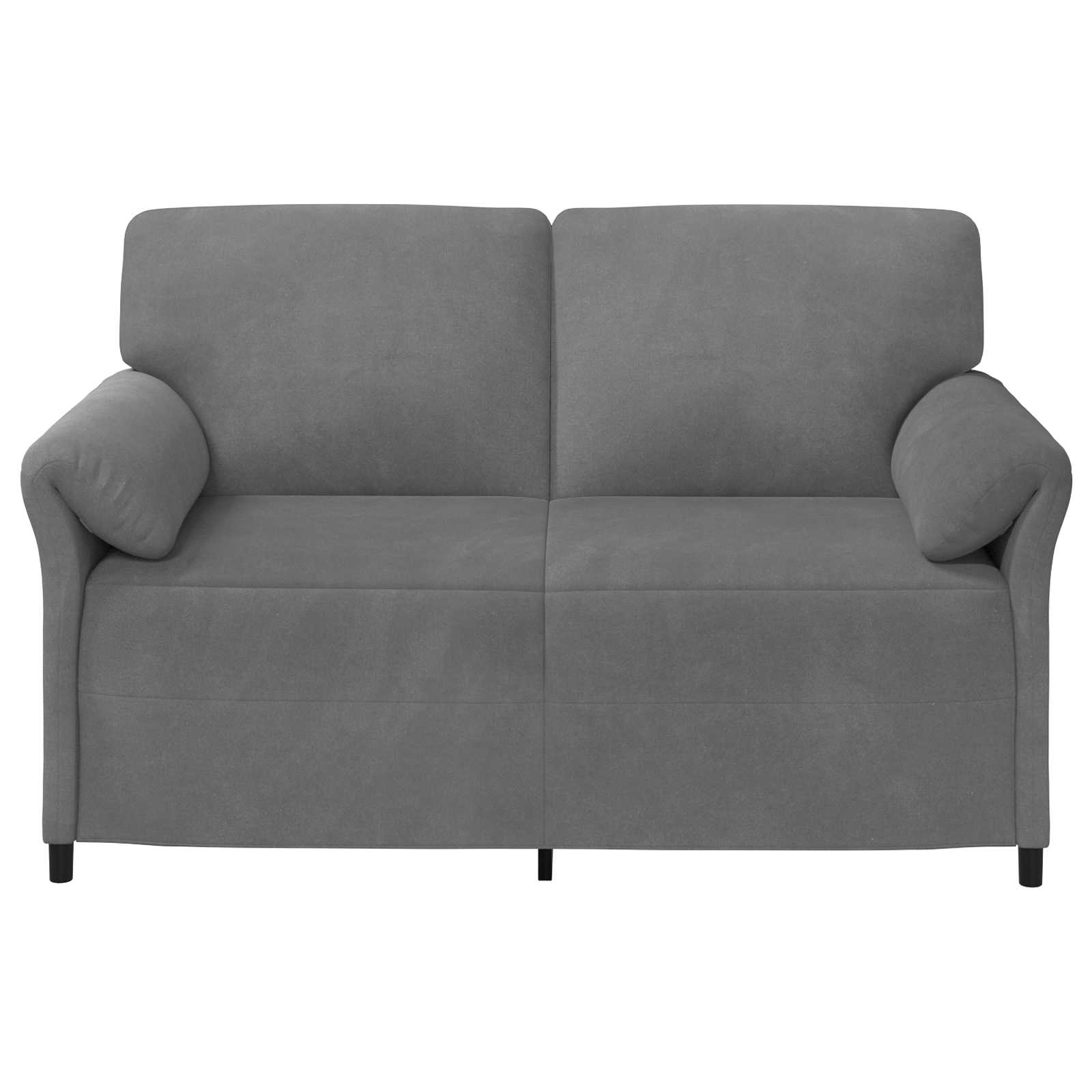 2-Zits Sofa Donkergrijs 158 x 83 x 95 cm Fluweel is nu te koop bij PeponiXL, paradijselijk wonen!