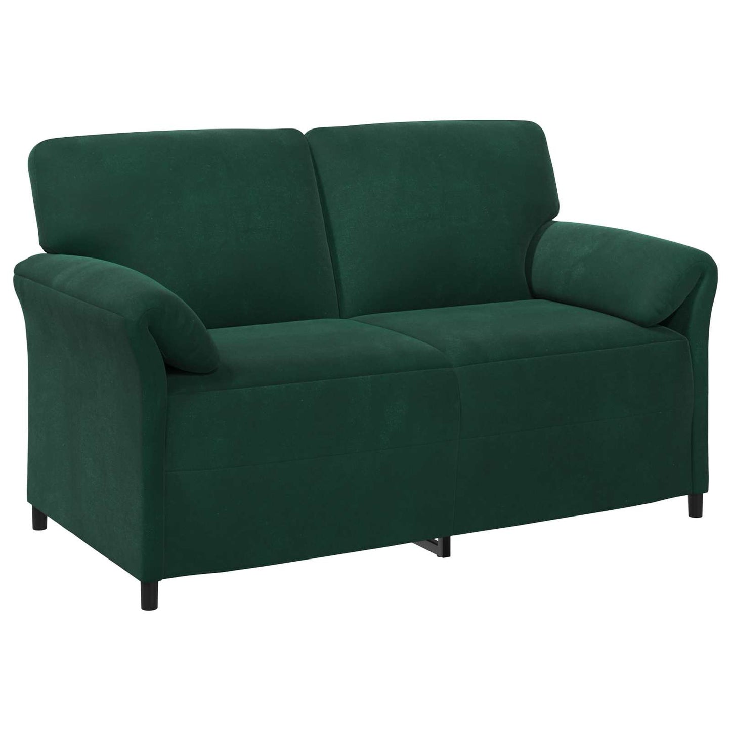 2-Zits Sofa Donkergroen 158 x 83 x 95 cm Fluweel is nu te koop bij PeponiXL, paradijselijk wonen!