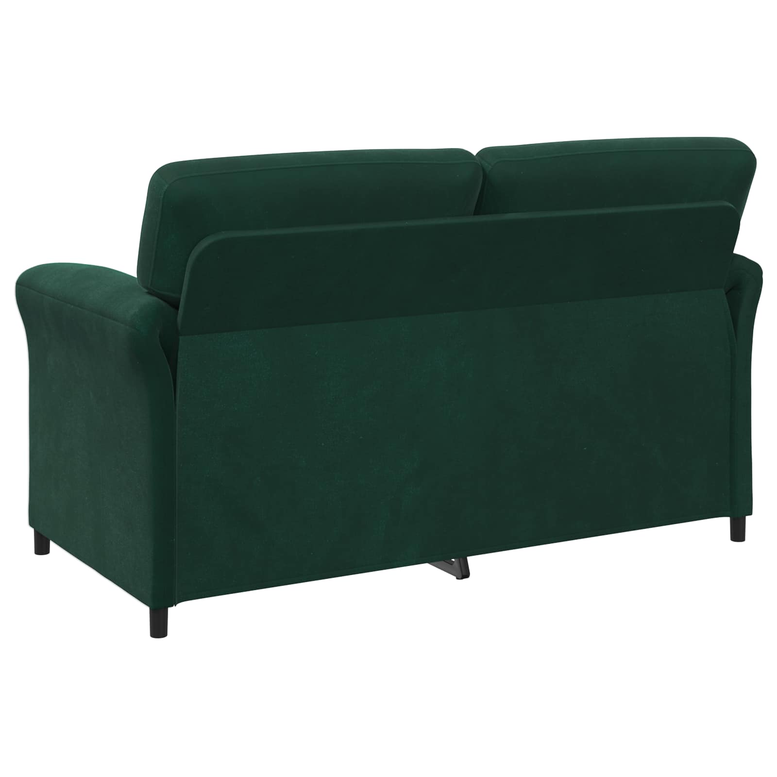 2-Zits Sofa Donkergroen 158 x 83 x 95 cm Fluweel is nu te koop bij PeponiXL, paradijselijk wonen!
