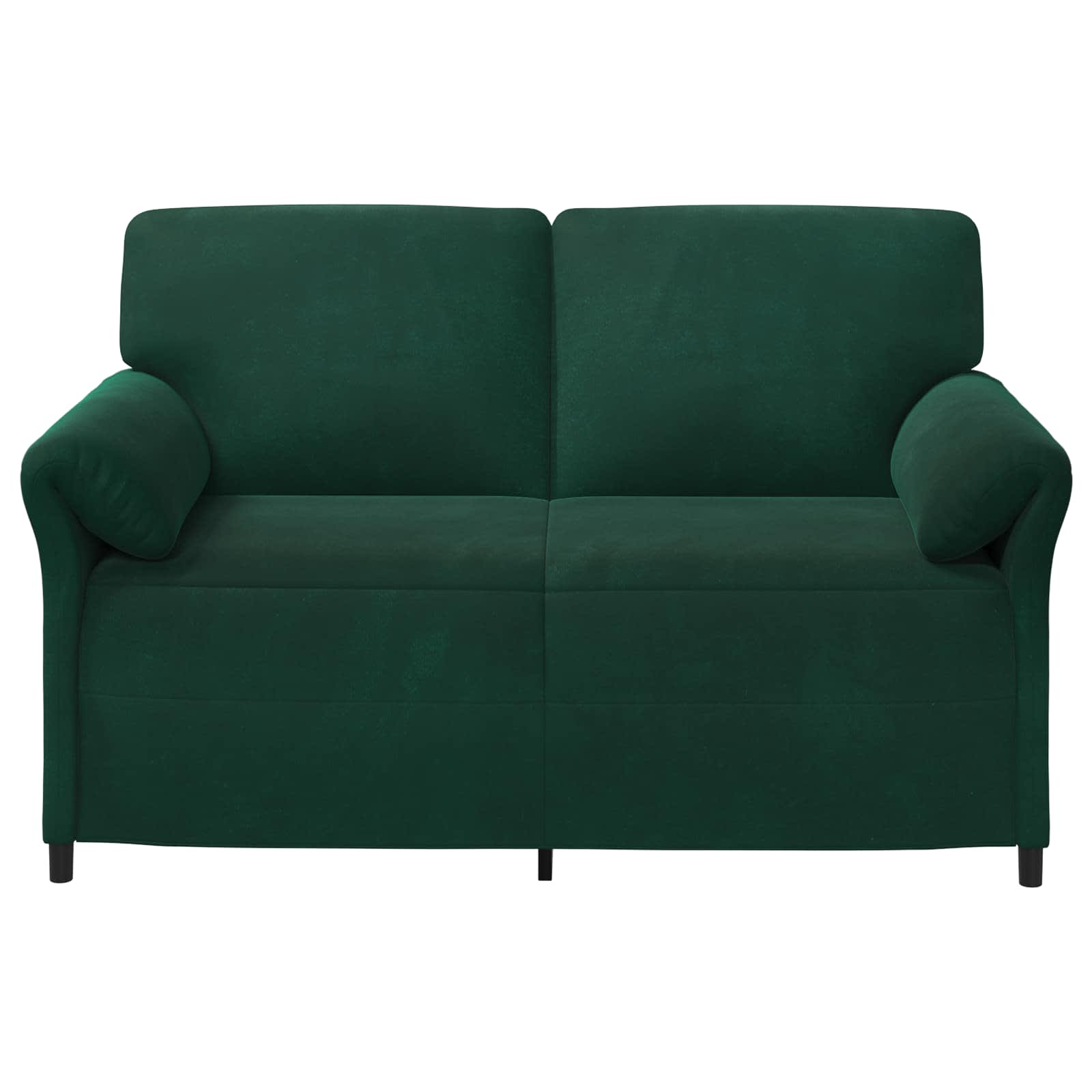 2-Zits Sofa Donkergroen 158 x 83 x 95 cm Fluweel is nu te koop bij PeponiXL, paradijselijk wonen!