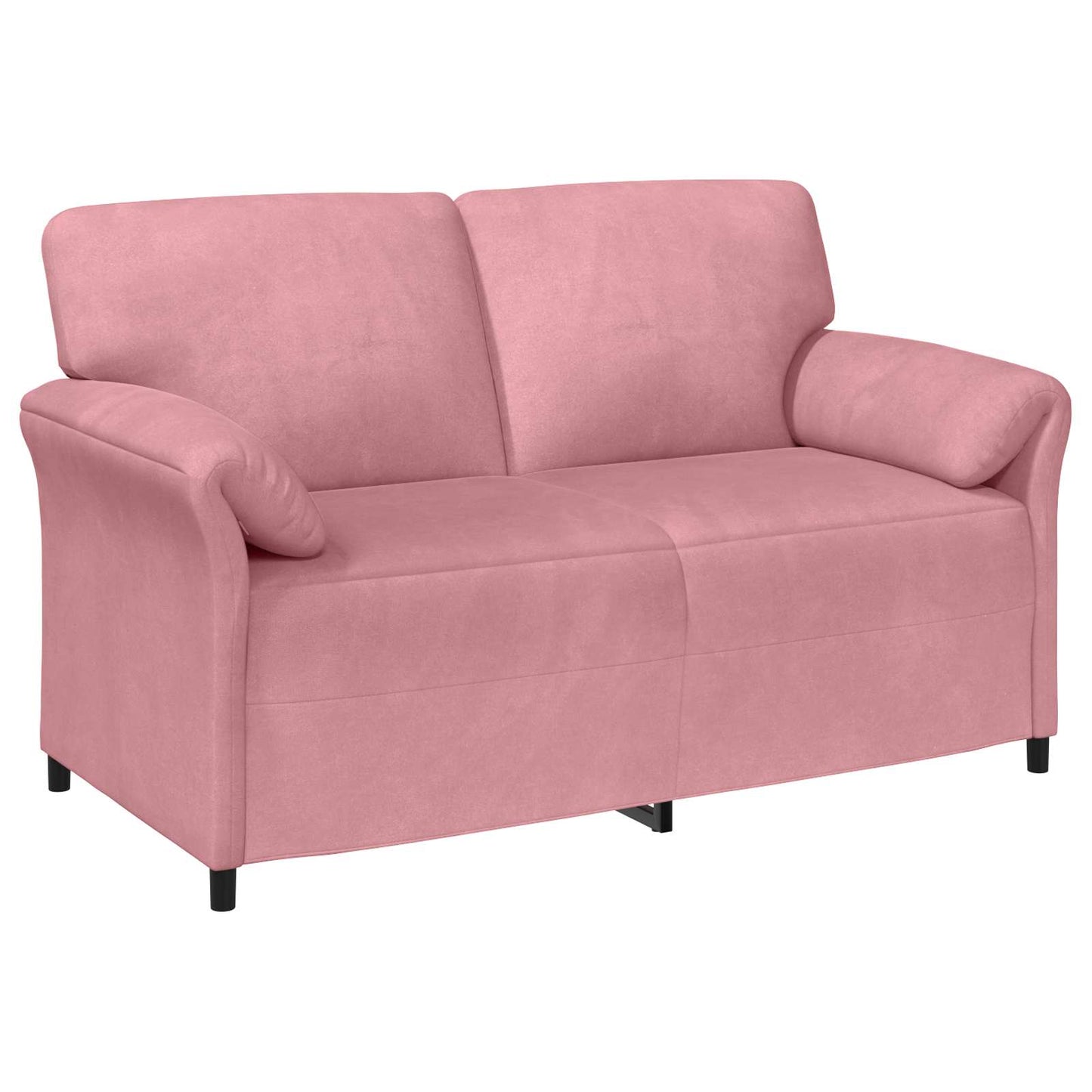 2-Zits Sofa Roze 158 x 83 x 95 cm Fluweel is nu te koop bij PeponiXL, paradijselijk wonen!
