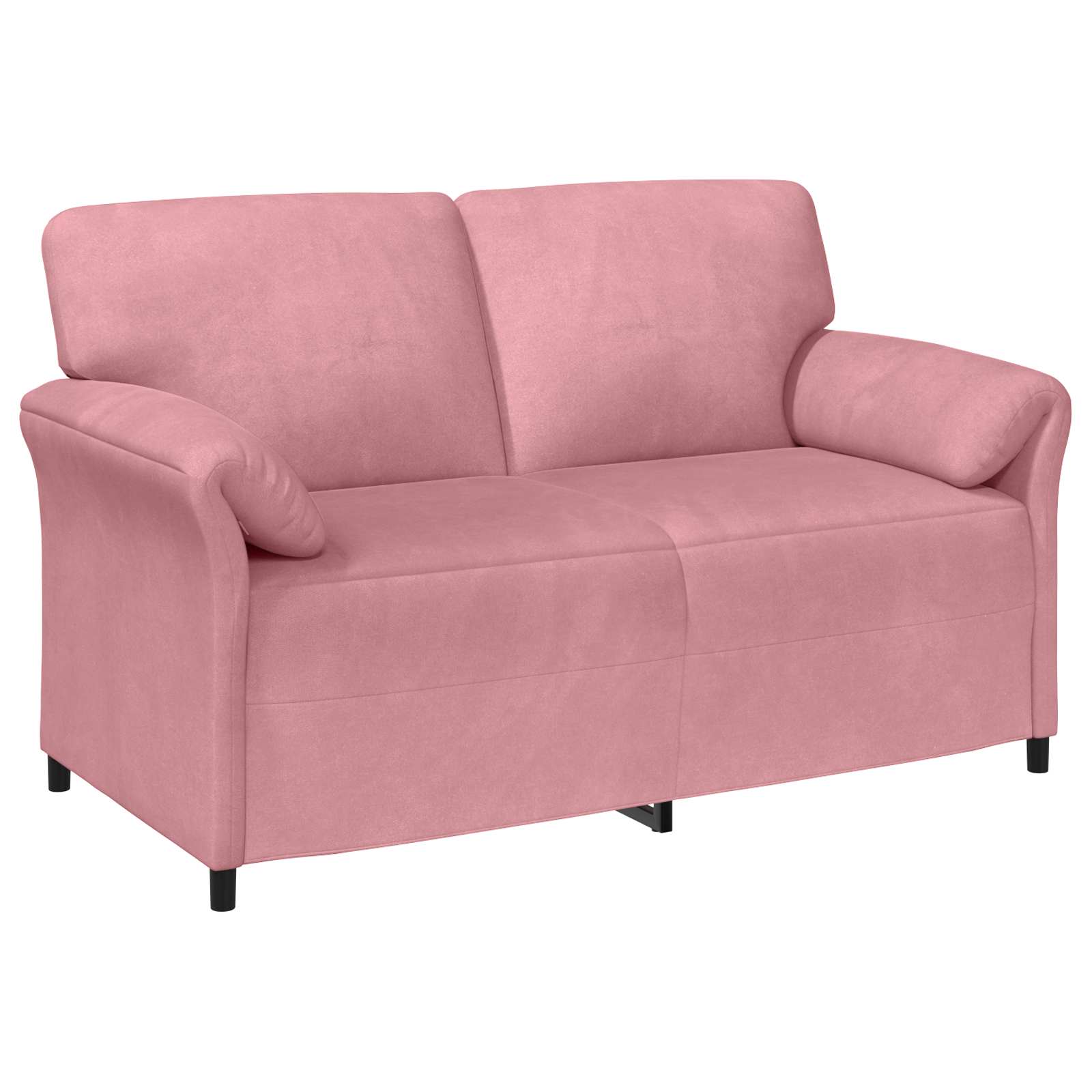 2-Zits Sofa Roze 158 x 83 x 95 cm Fluweel is nu te koop bij PeponiXL, paradijselijk wonen!