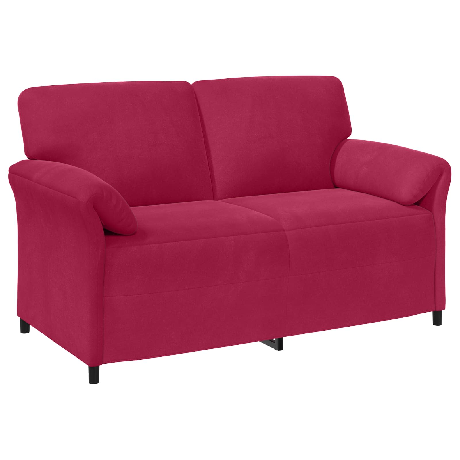 2-Zits Sofa Wijnrood 158 x 83 x 95 cm Fluweel is nu te koop bij PeponiXL, paradijselijk wonen!