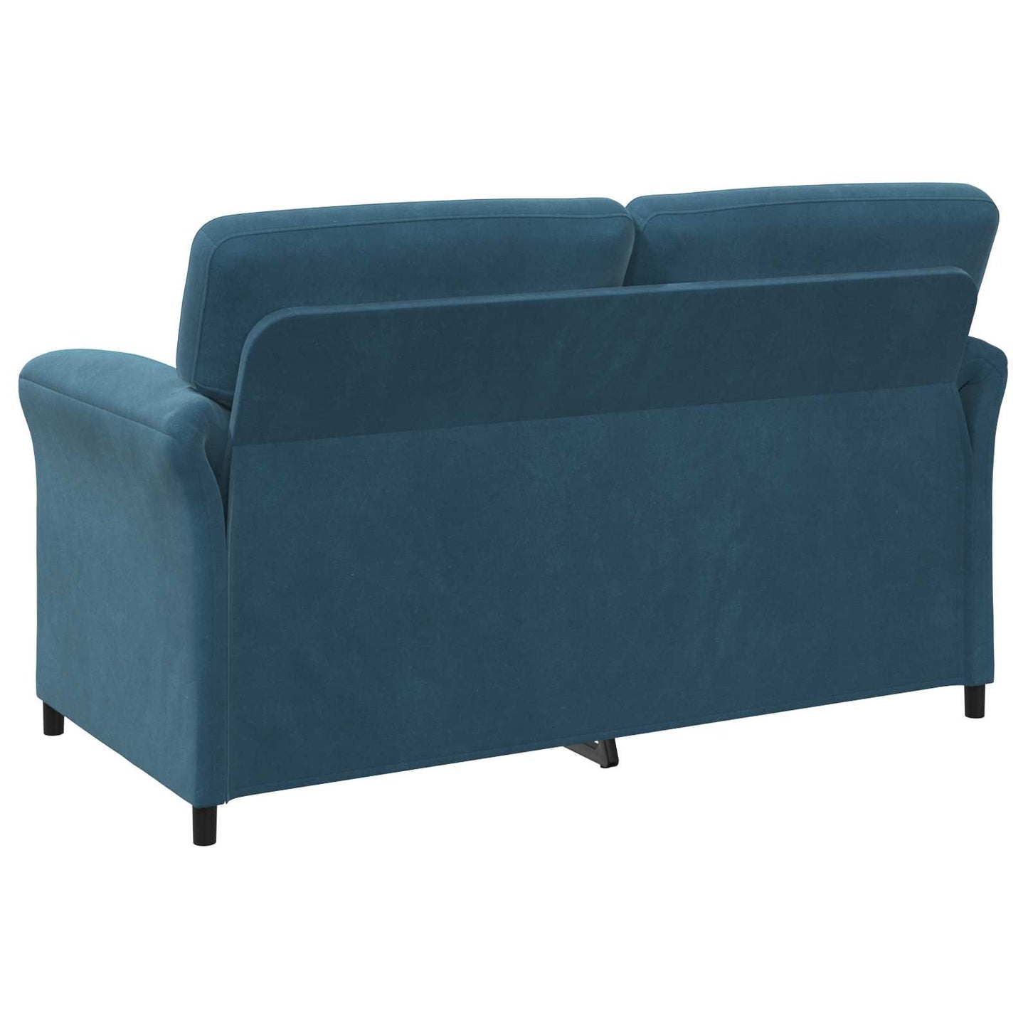 2-Zits Sofa Blauw 158 x 83 x 95 cm Fluweel is nu te koop bij PeponiXL, paradijselijk wonen!