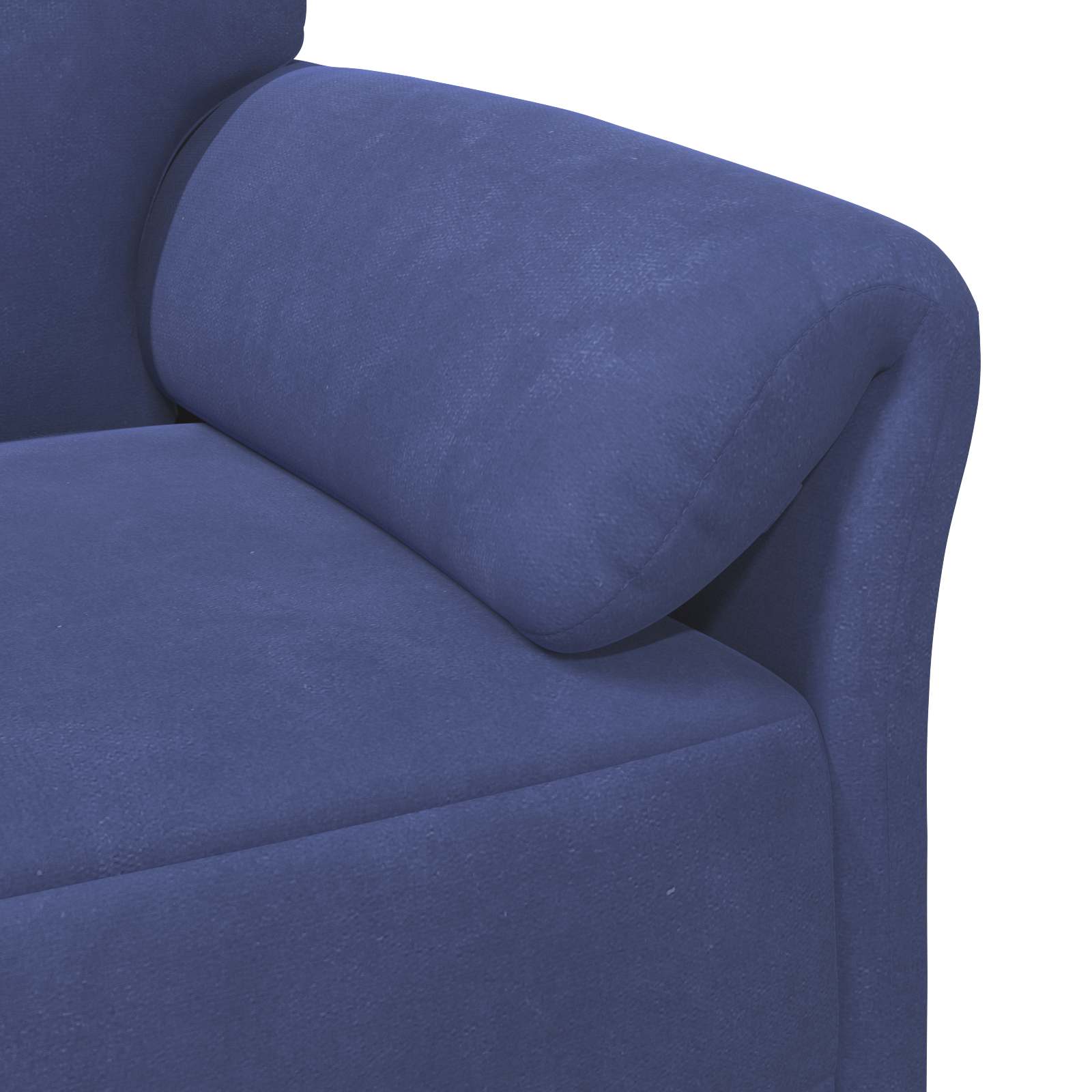 2-Zits Sofa Politieblauw 158 x 83 x 95 cm Fluweel is nu te koop bij PeponiXL, paradijselijk wonen!