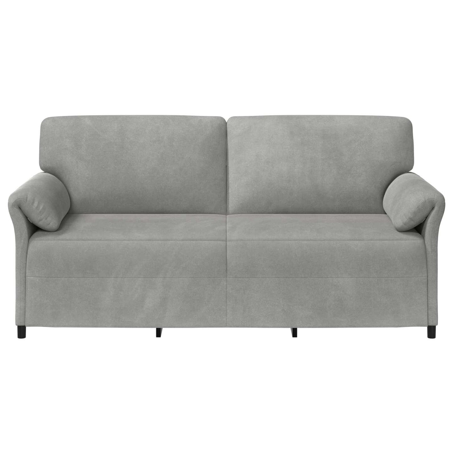 3-Zits Bank Lichtgrijs 198 x 83 x 95 cm Fluweel is nu te koop bij PeponiXL, paradijselijk wonen!