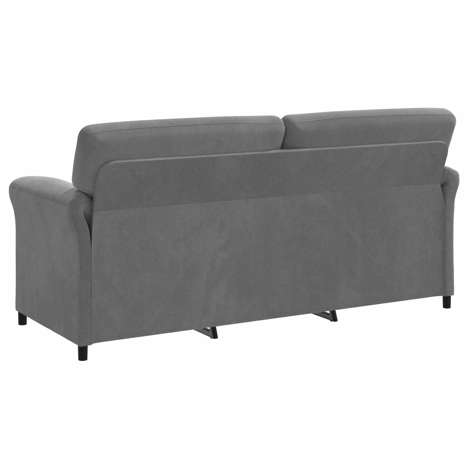 3-Zits Bank Donkergrijs 198 x 83 x 95 cm Fluweel is nu te koop bij PeponiXL, paradijselijk wonen!