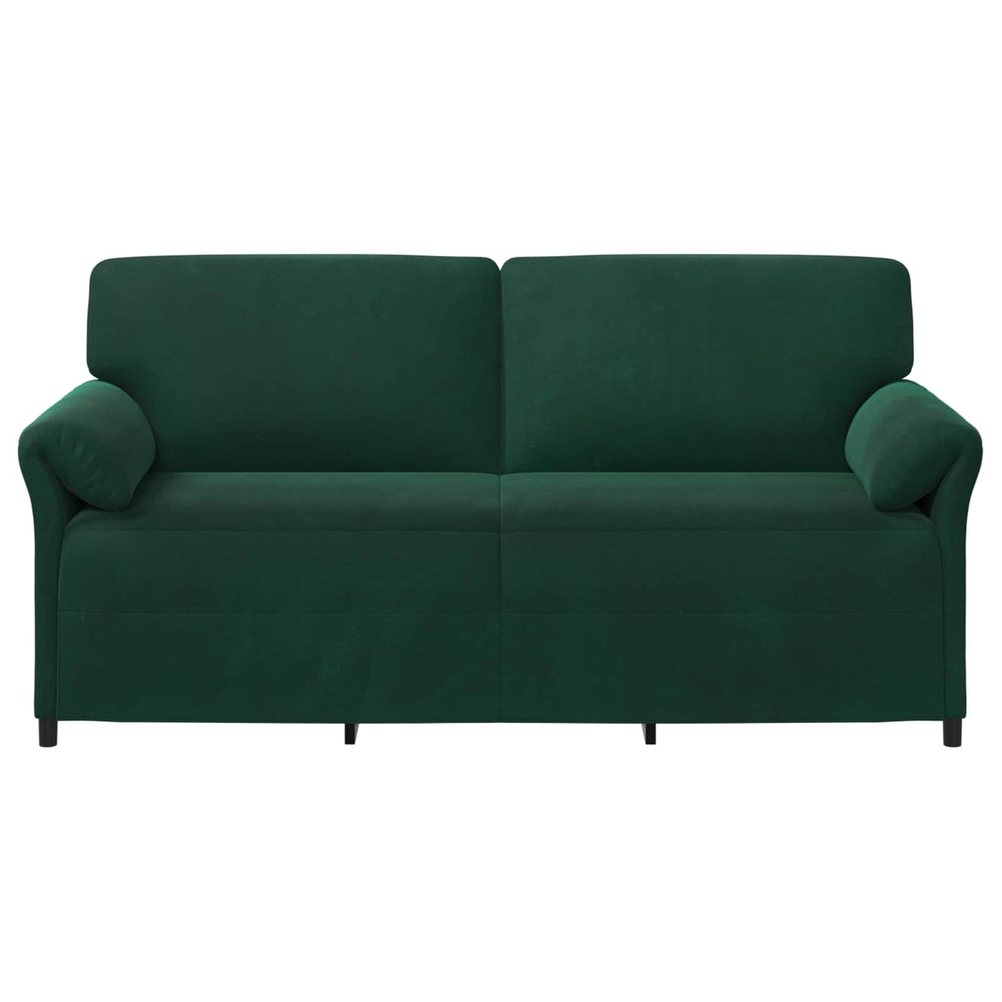 3-Zits Bank Donkergroen 198 x 83 x 95 cm Fluweel is nu te koop bij PeponiXL, paradijselijk wonen!