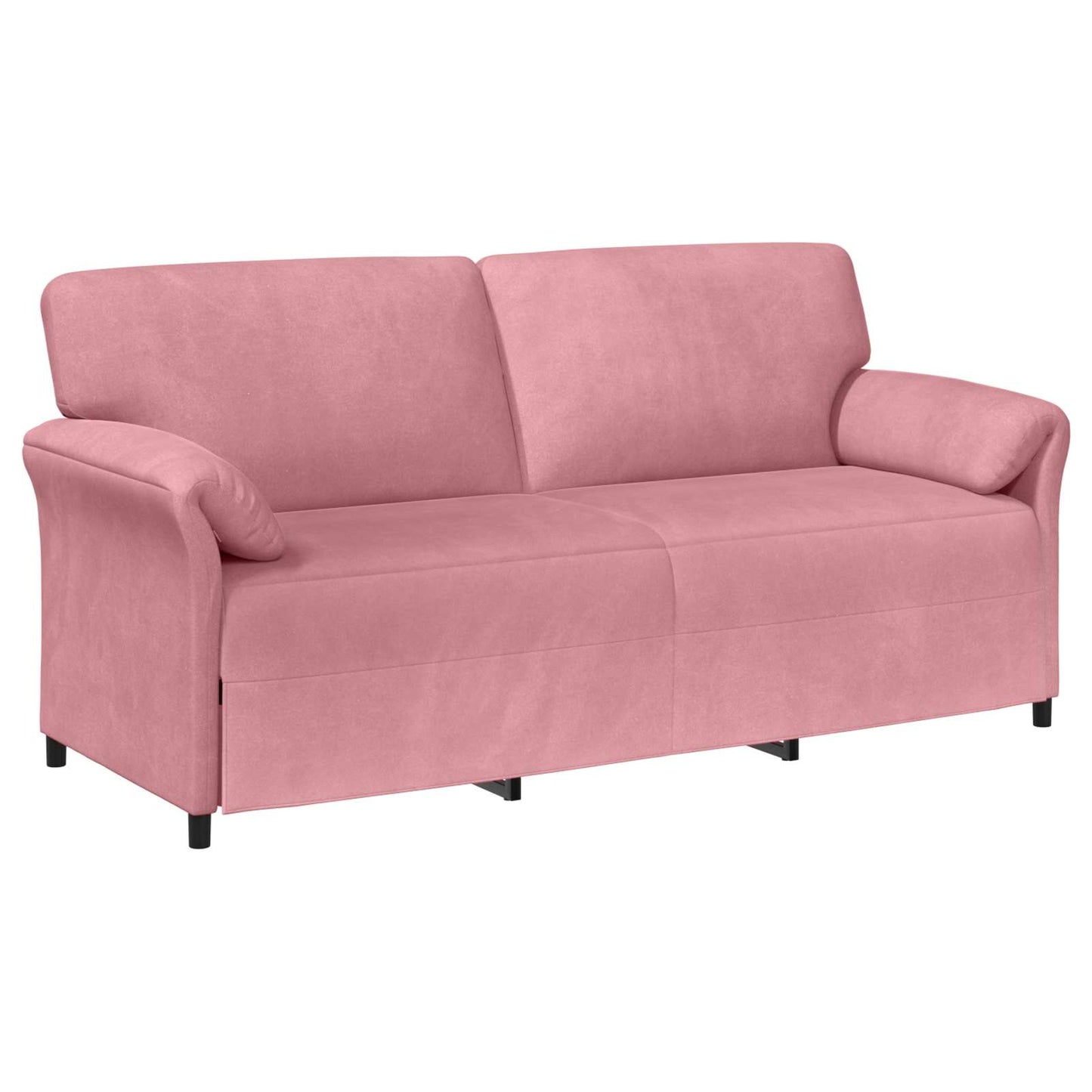 3-Zits Bank Roze 198 x 83 x 95 cm Fluweel is nu te koop bij PeponiXL, paradijselijk wonen!