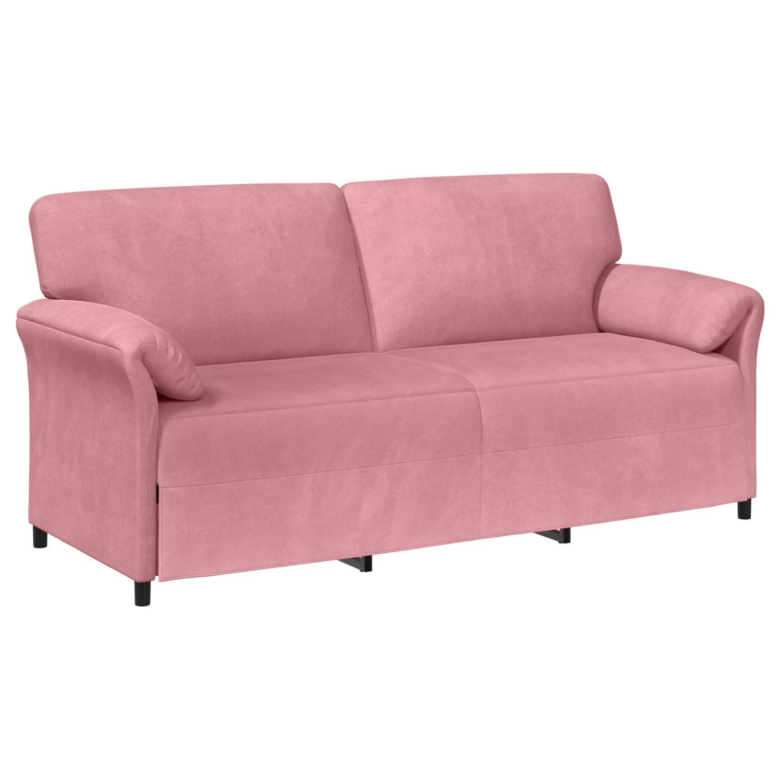 3-Zits Bank Roze 198 x 83 x 95 cm Fluweel is nu te koop bij PeponiXL, paradijselijk wonen!