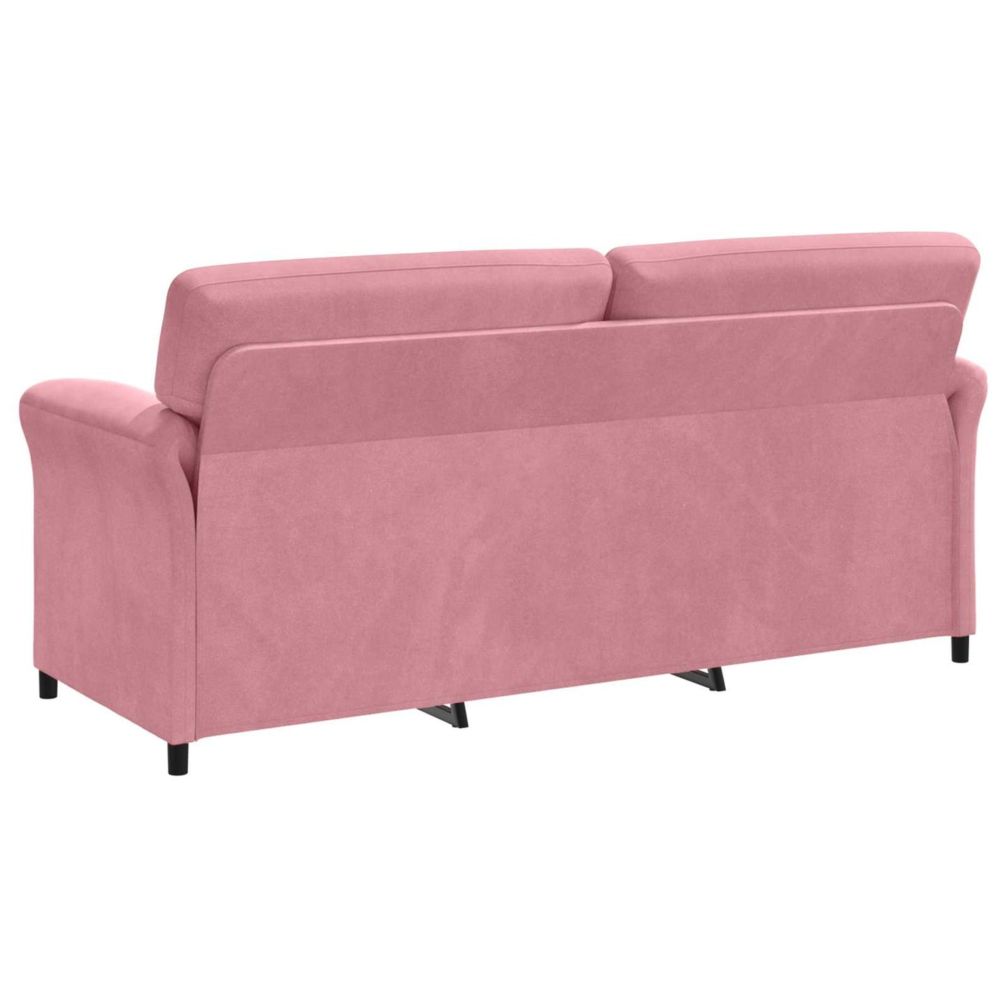 3-Zits Bank Roze 198 x 83 x 95 cm Fluweel is nu te koop bij PeponiXL, paradijselijk wonen!