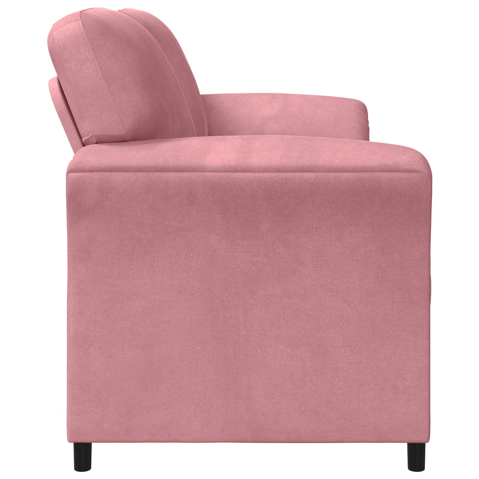3-Zits Bank Roze 198 x 83 x 95 cm Fluweel is nu te koop bij PeponiXL, paradijselijk wonen!